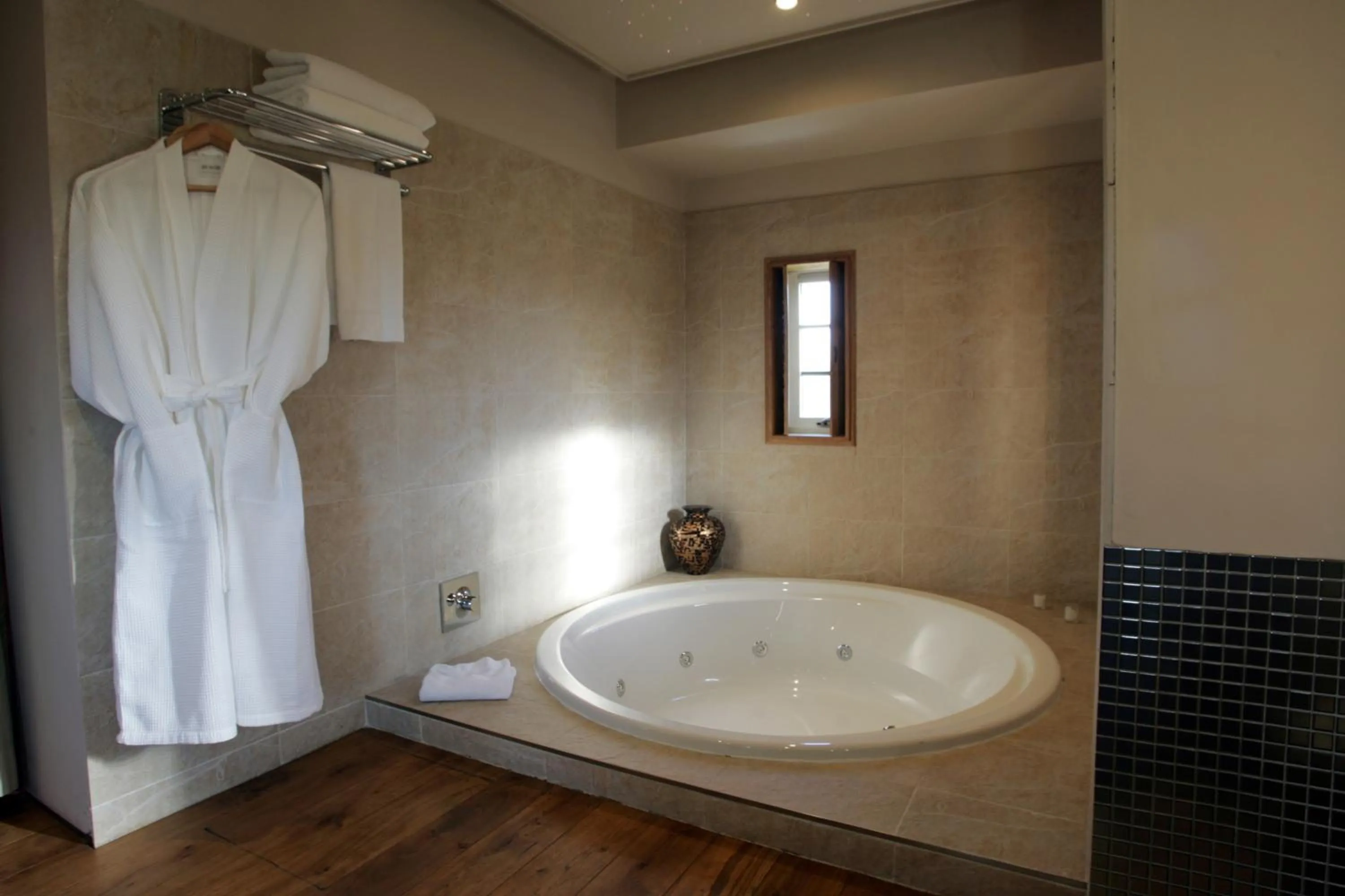 Bathroom in Glenskirlie Castle Hotel