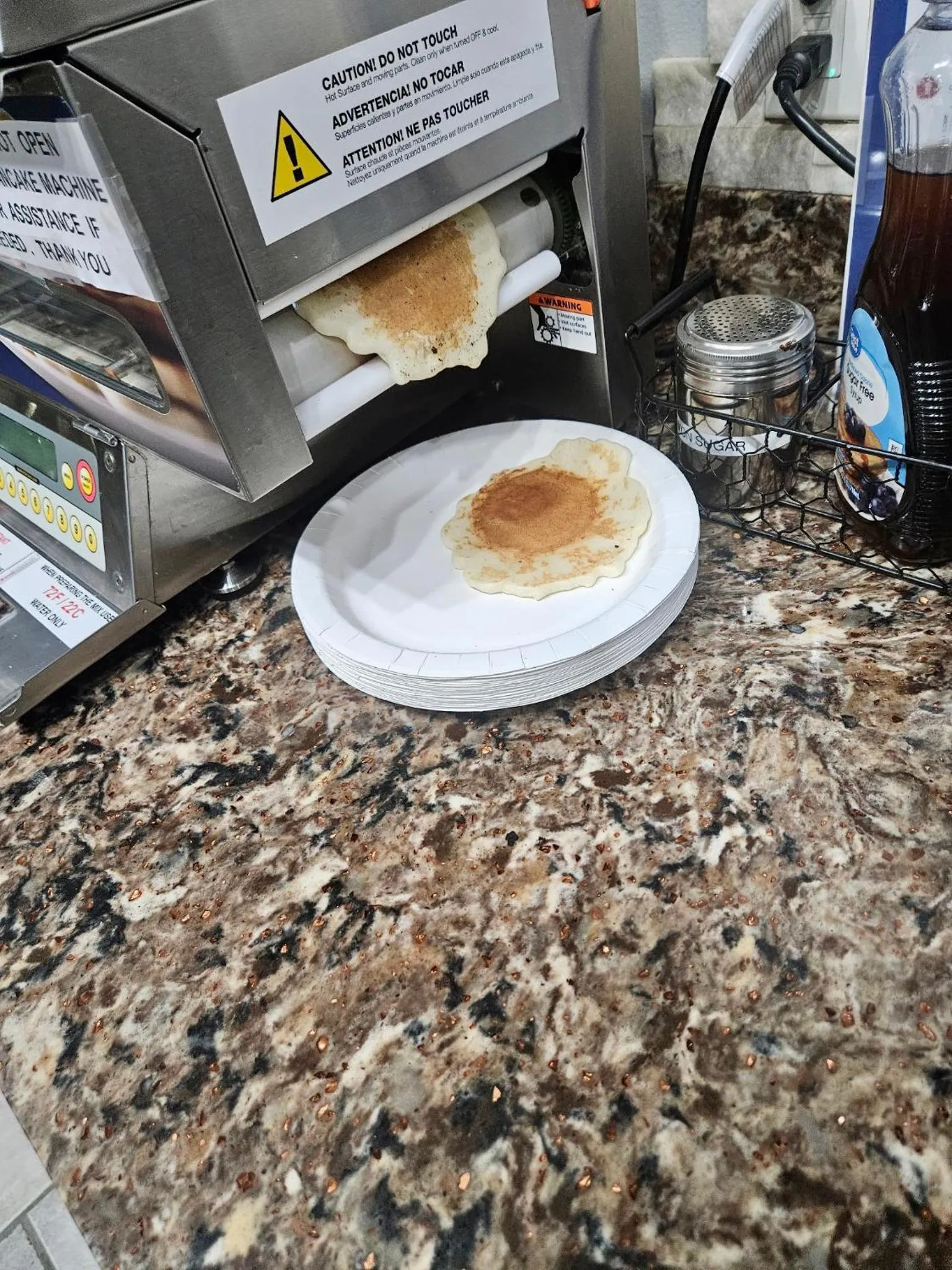 Continental breakfast in Travelodge by Wyndham Wytheville