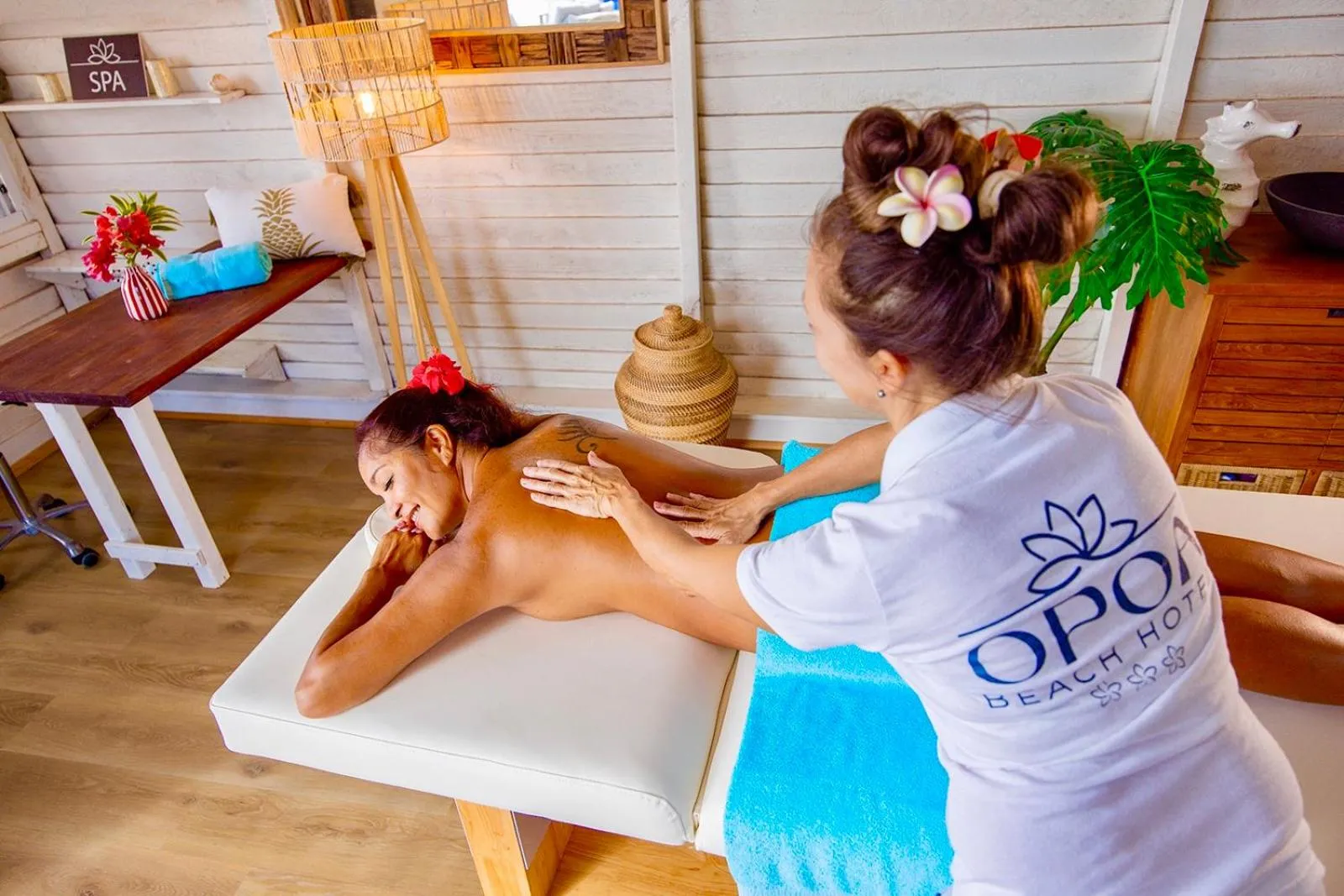 Massage in Opoa Beach Hotel