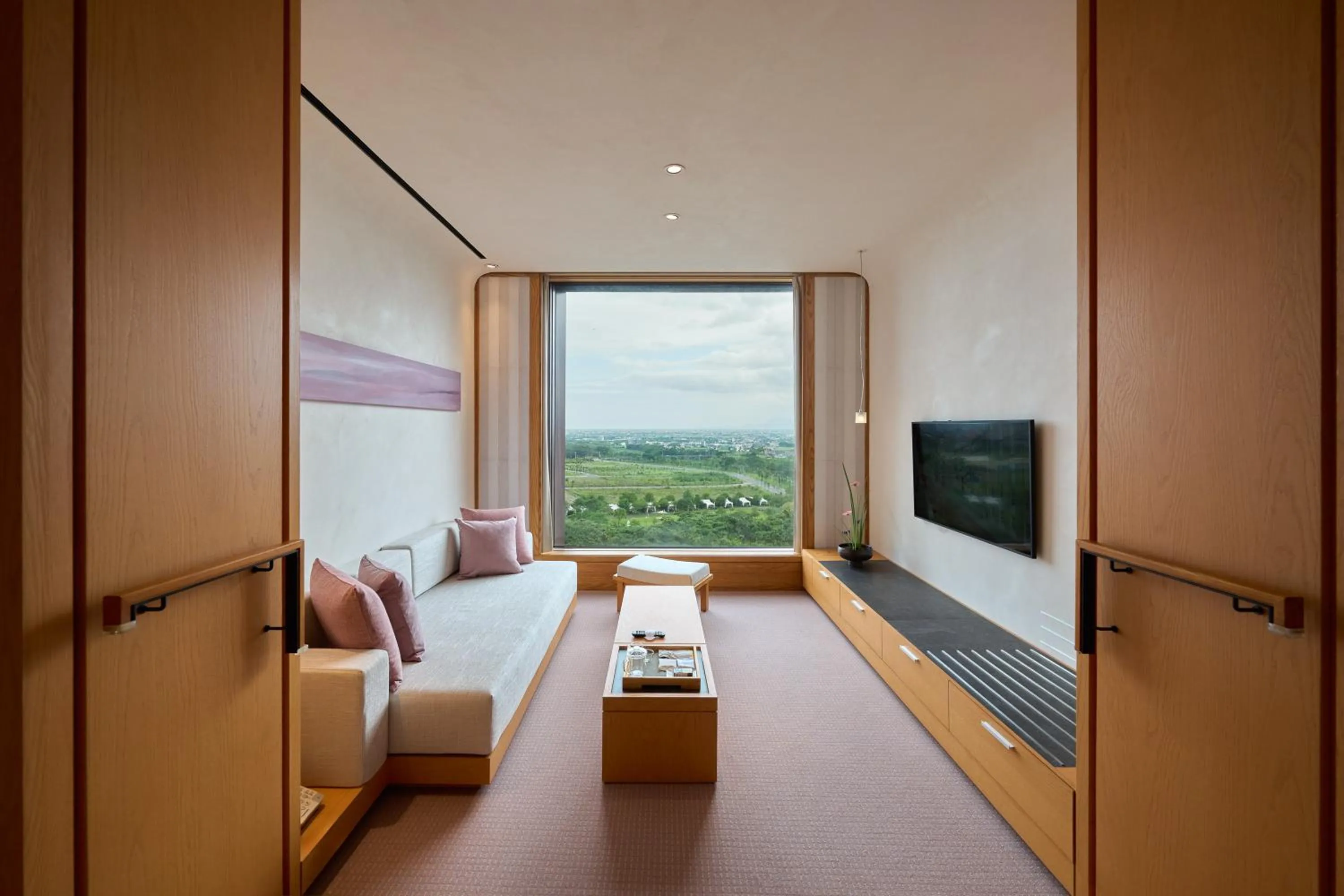 On site in Hotel Royal Chiao Hsi