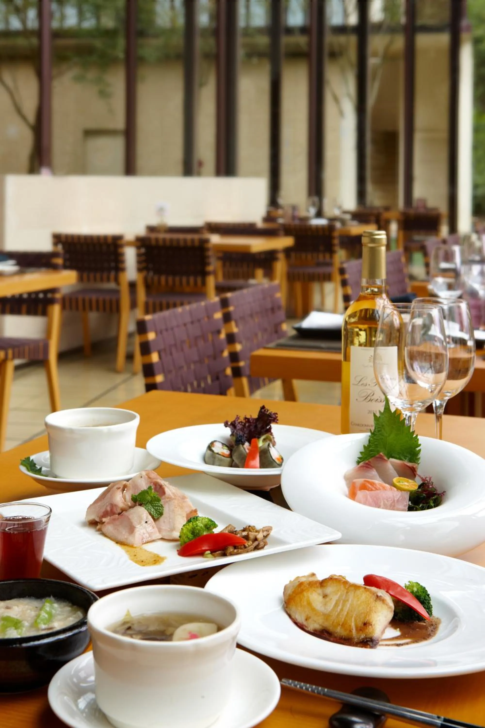 Food close-up in Hotel Royal Chiao Hsi