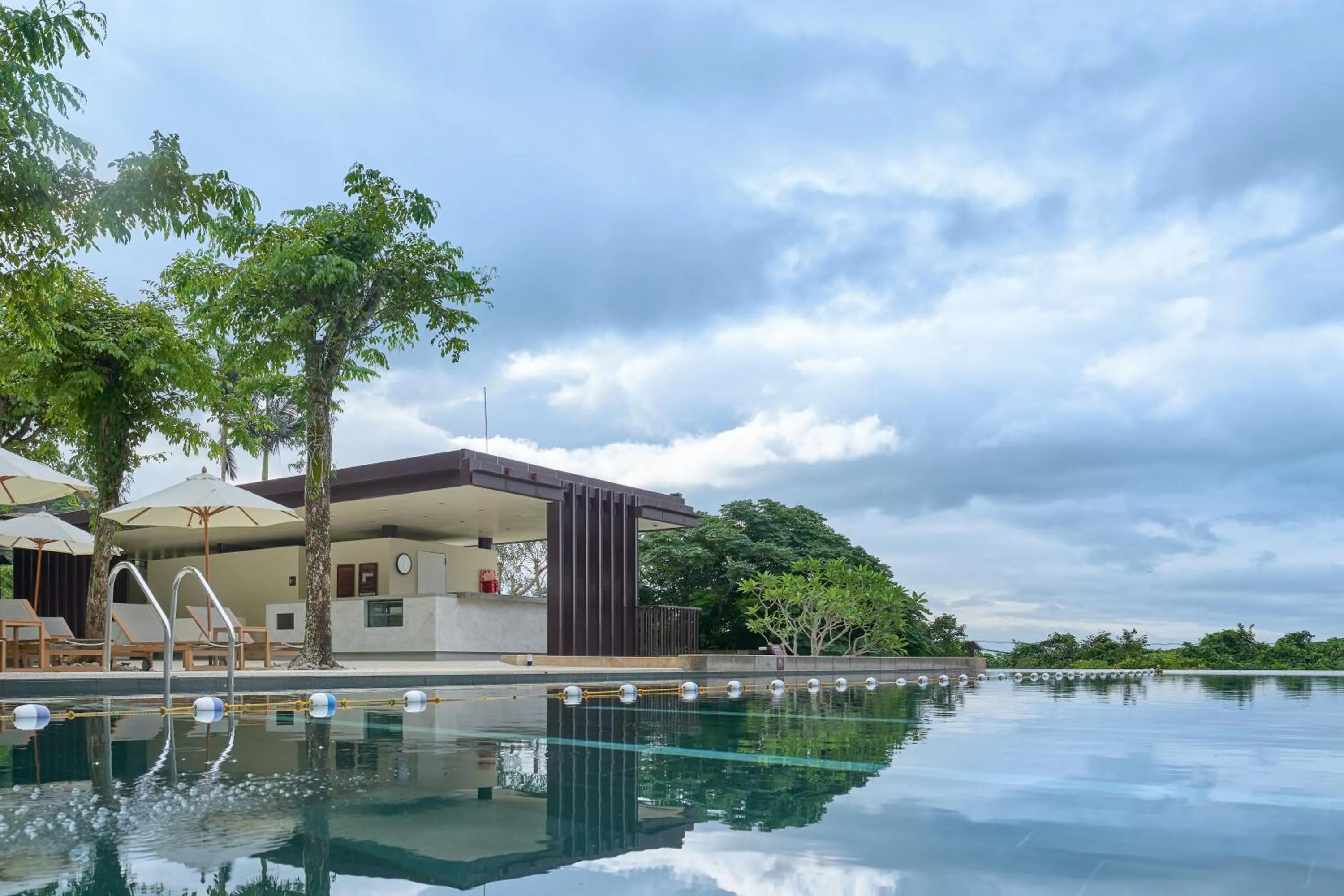 Swimming pool in Hotel Royal Chiao Hsi