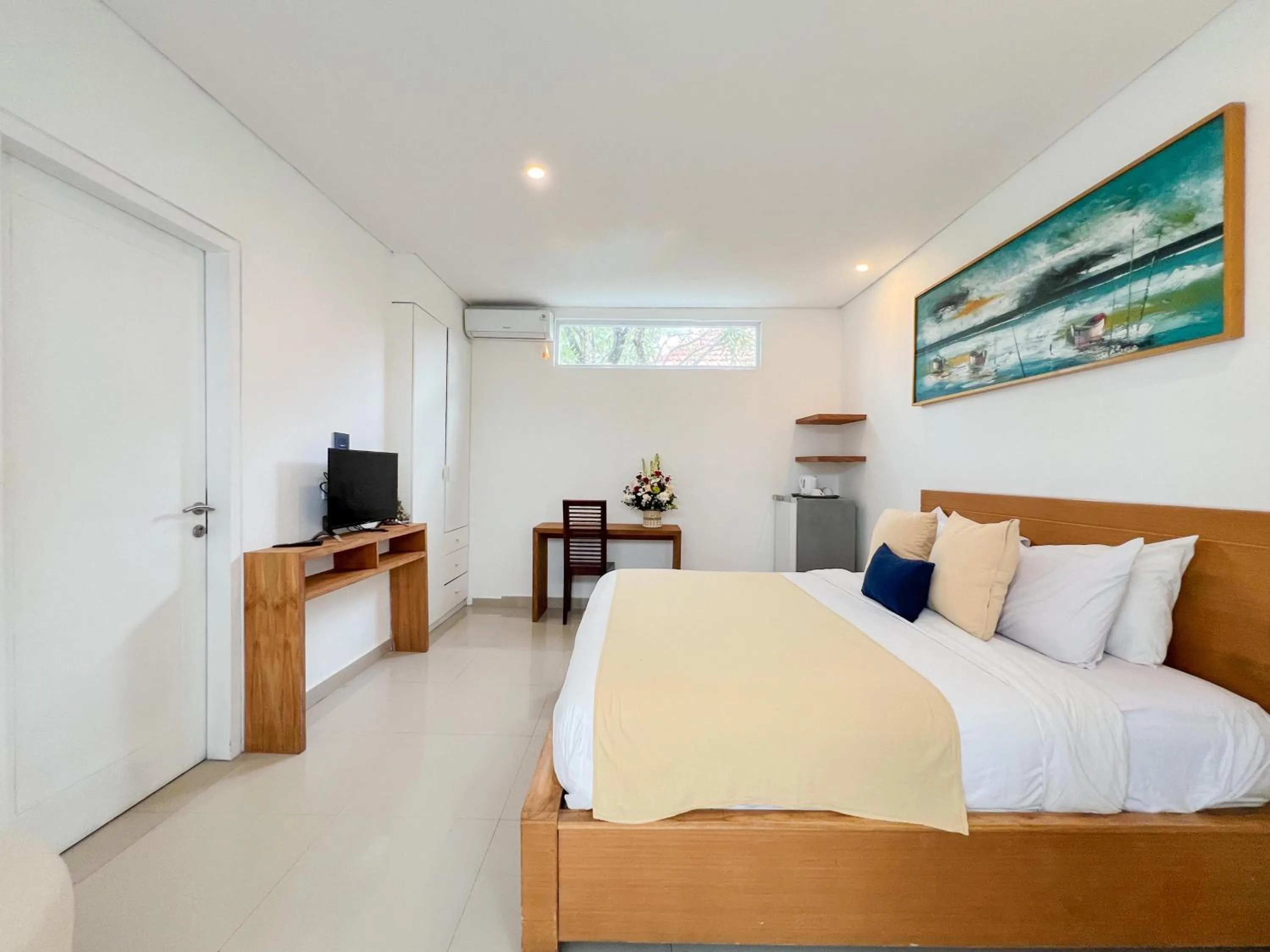 TV and multimedia, Bed in Apple Villas & Apartments