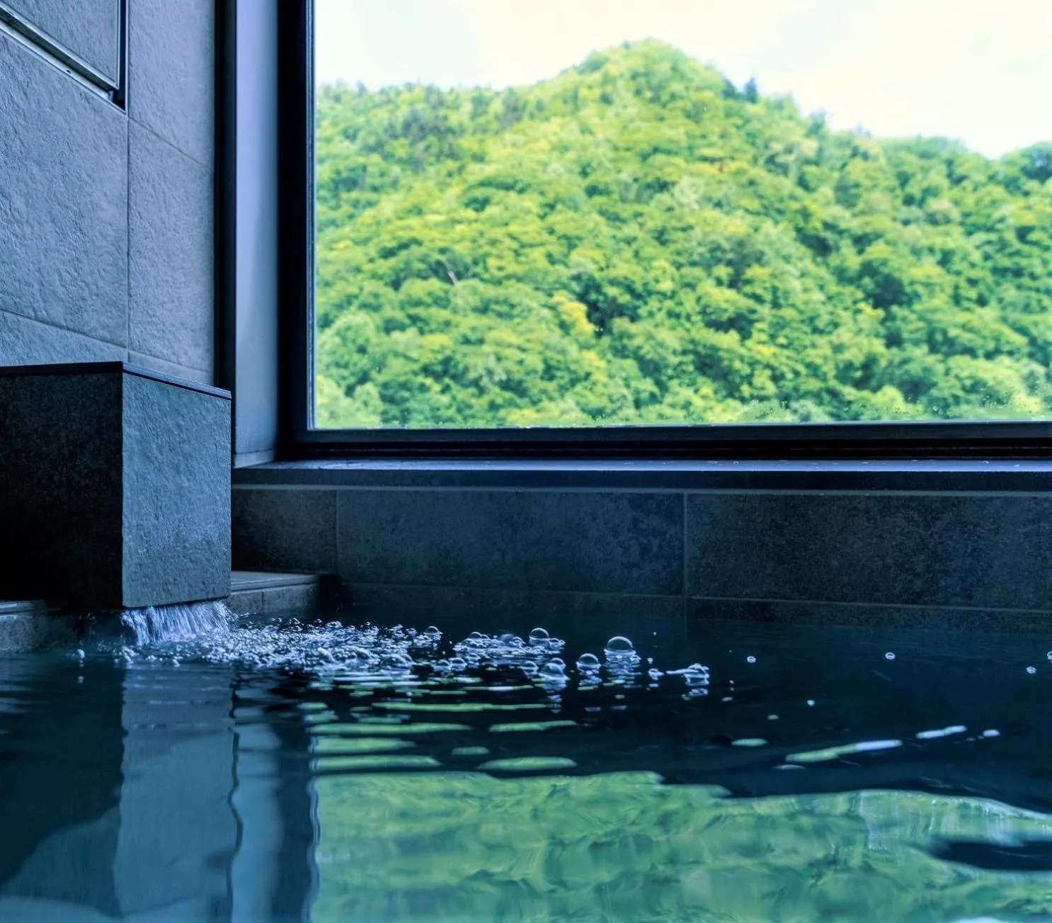 Hot Spring Bath in Grand Blissen Hotel Jozankei