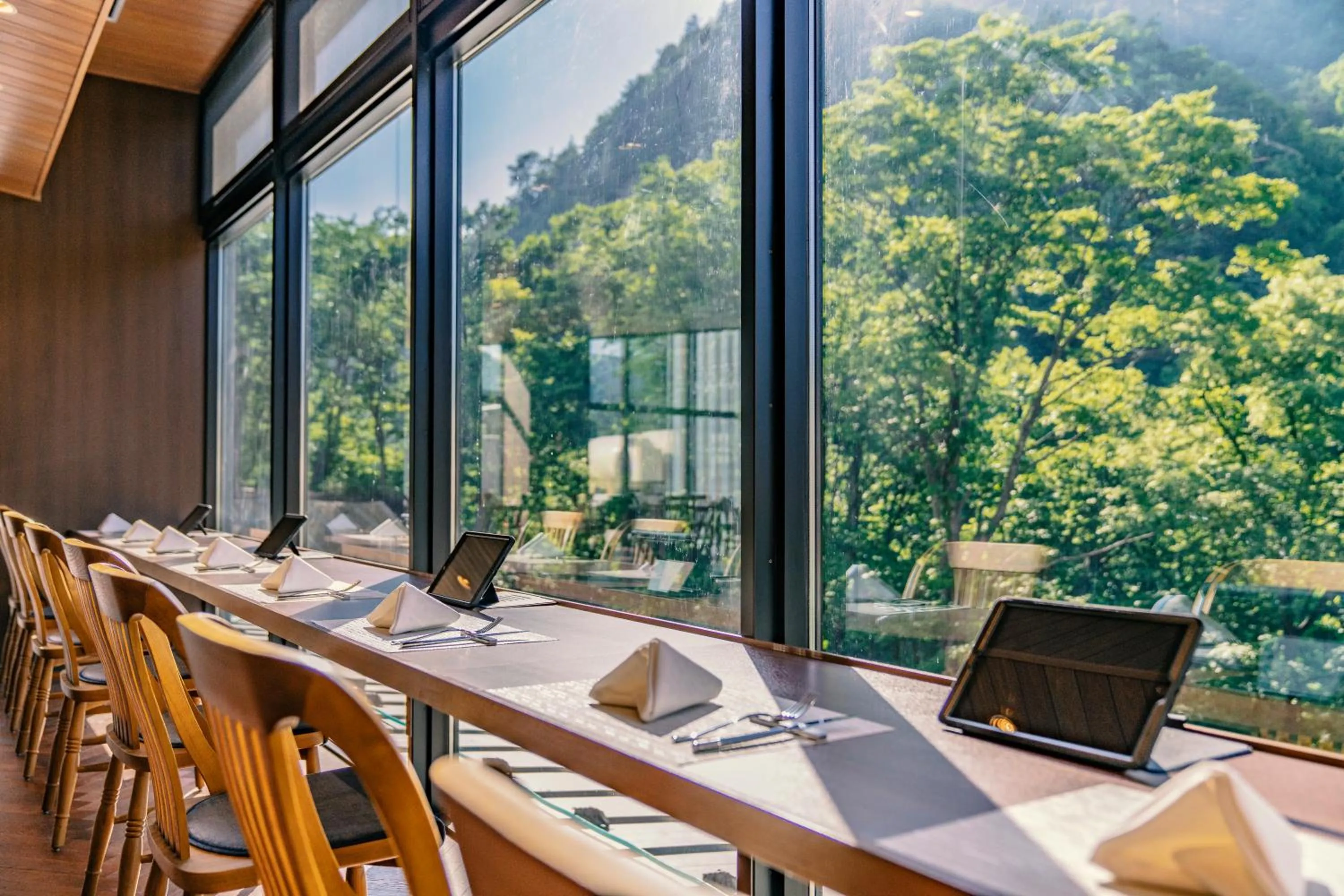 Restaurant/places to eat in Grand Blissen Hotel Jozankei