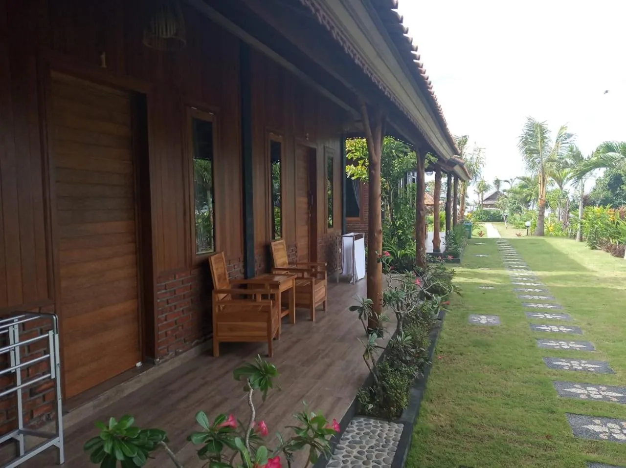 Garden in Emir Surfcamp