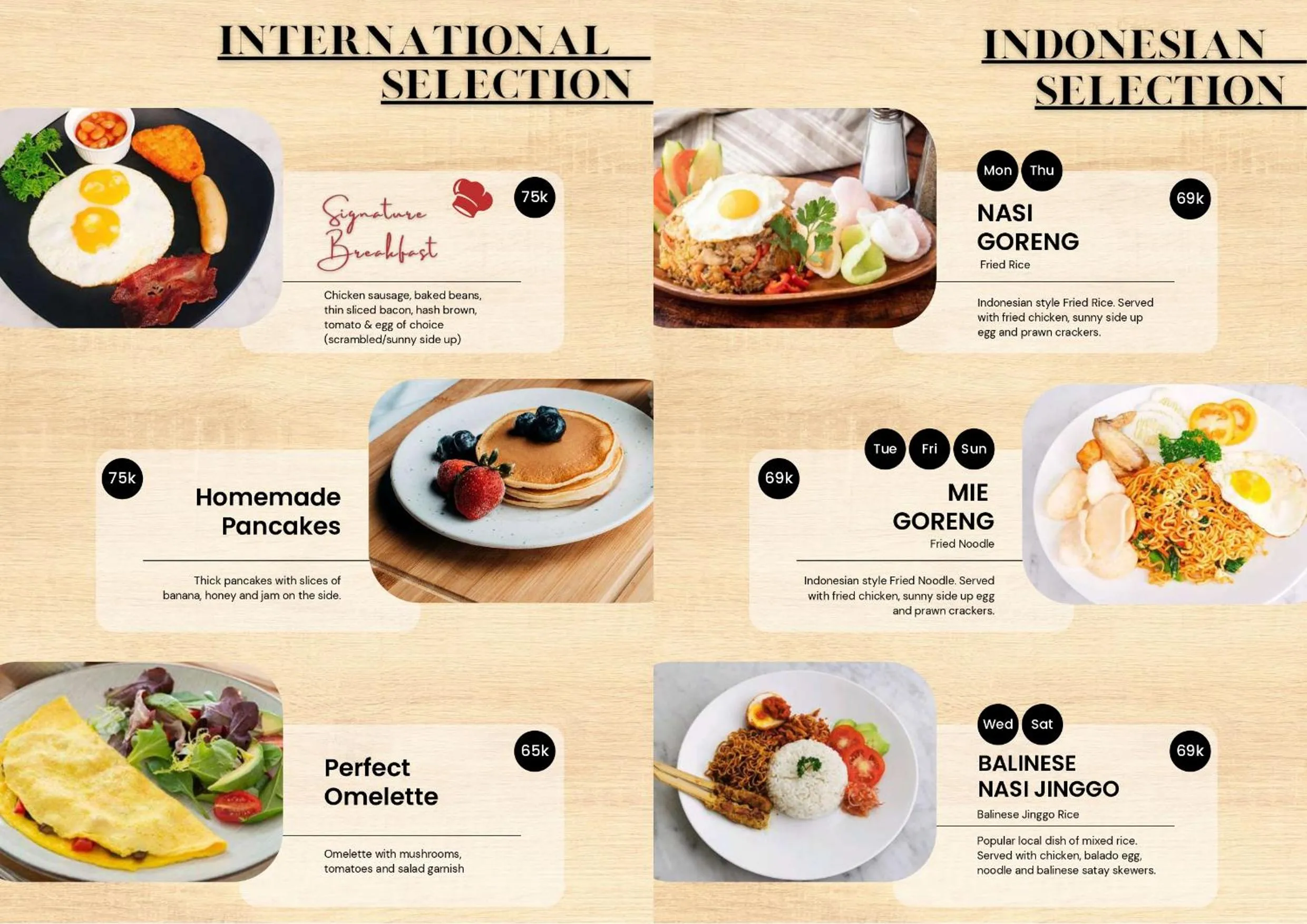 Breakfast in Kumpul Kumpul Villa Seminyak - CHSE Certified