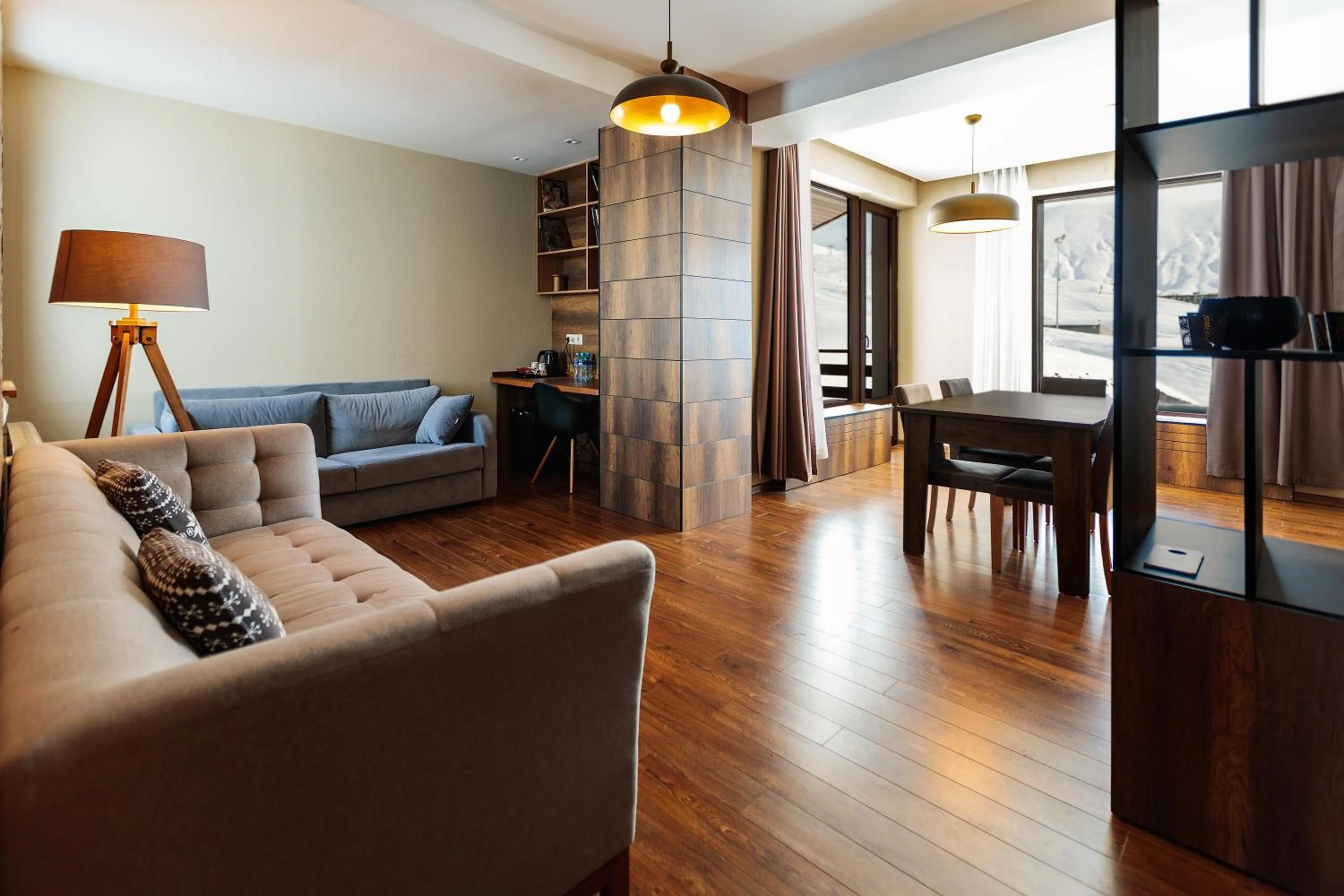 Living room in Hotel Carpe Diem Gudauri