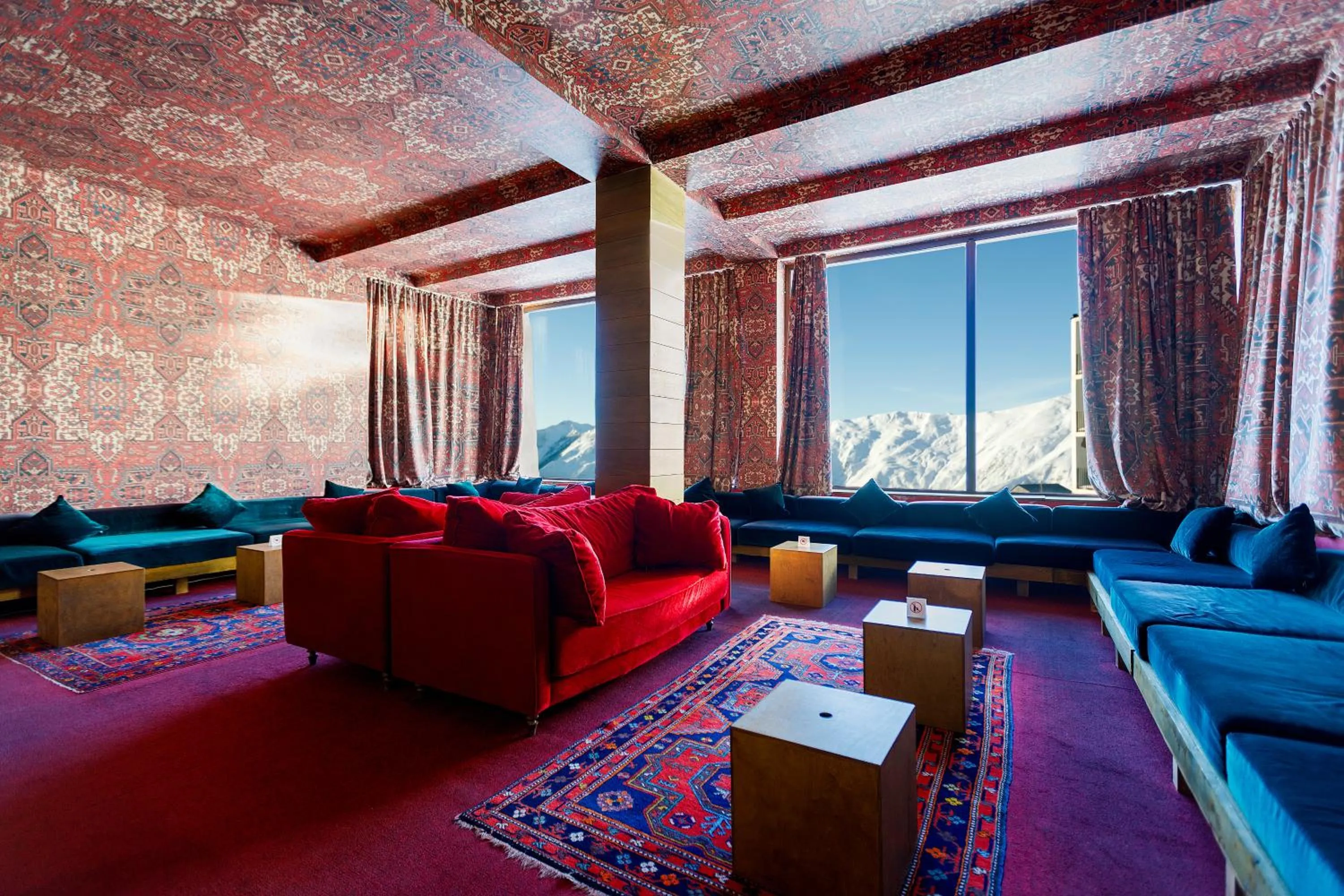 Lobby or reception in Hotel Carpe Diem Gudauri