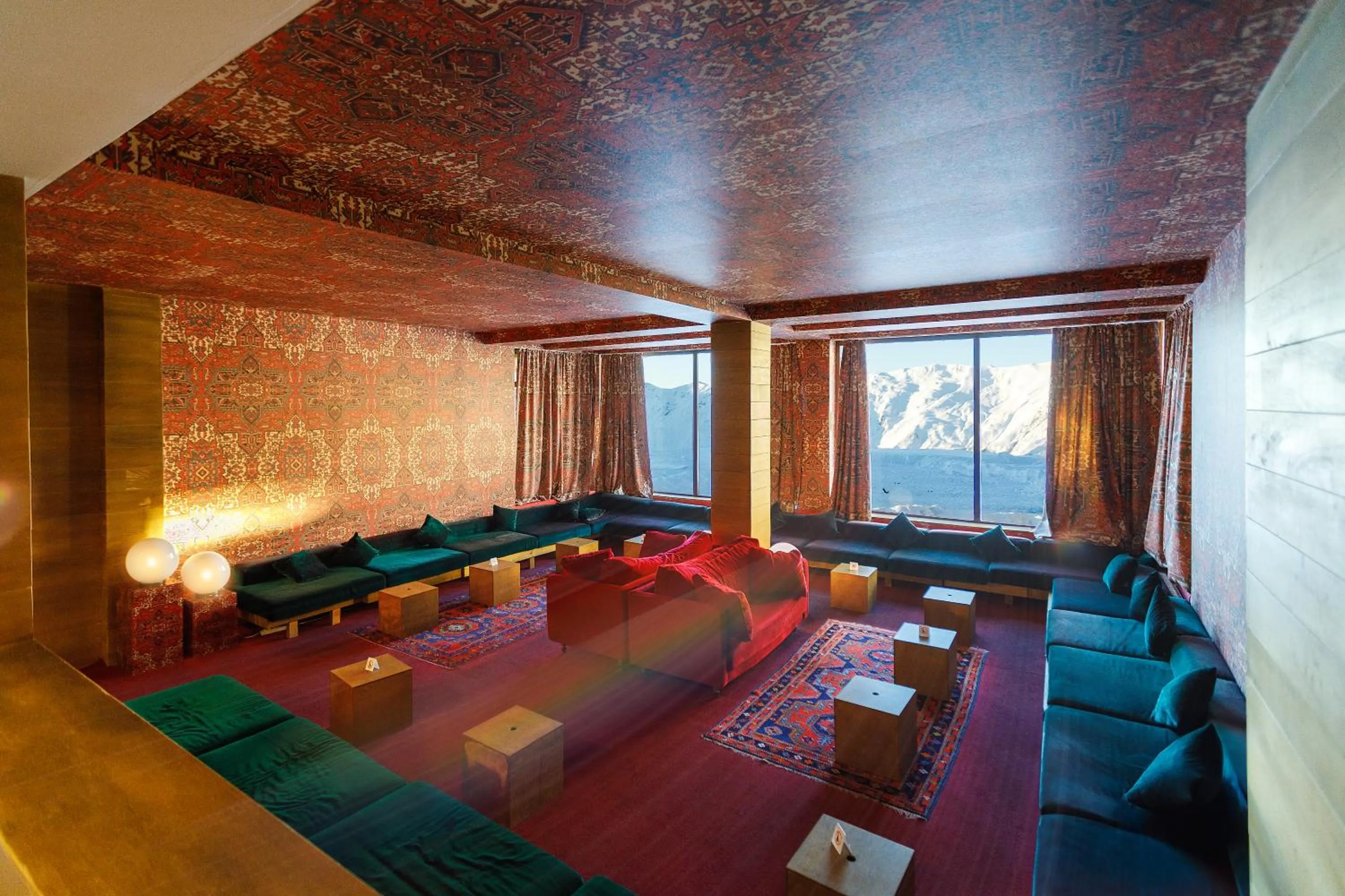 Lobby or reception in Hotel Carpe Diem Gudauri