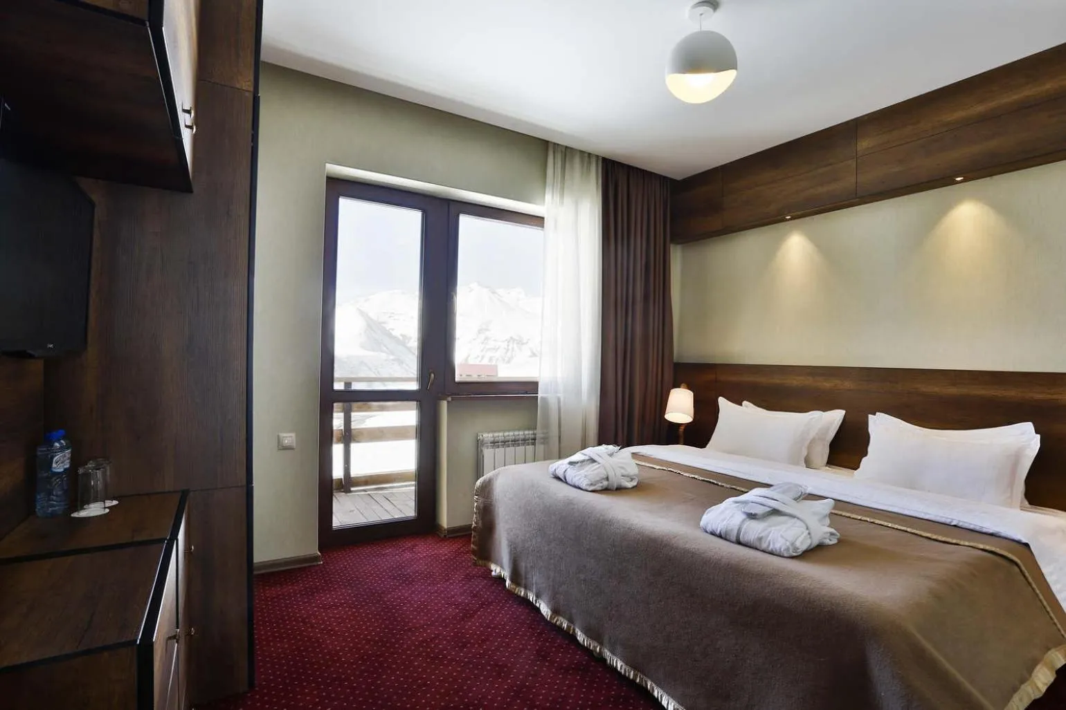 Bedroom, Bed in Hotel Carpe Diem Gudauri