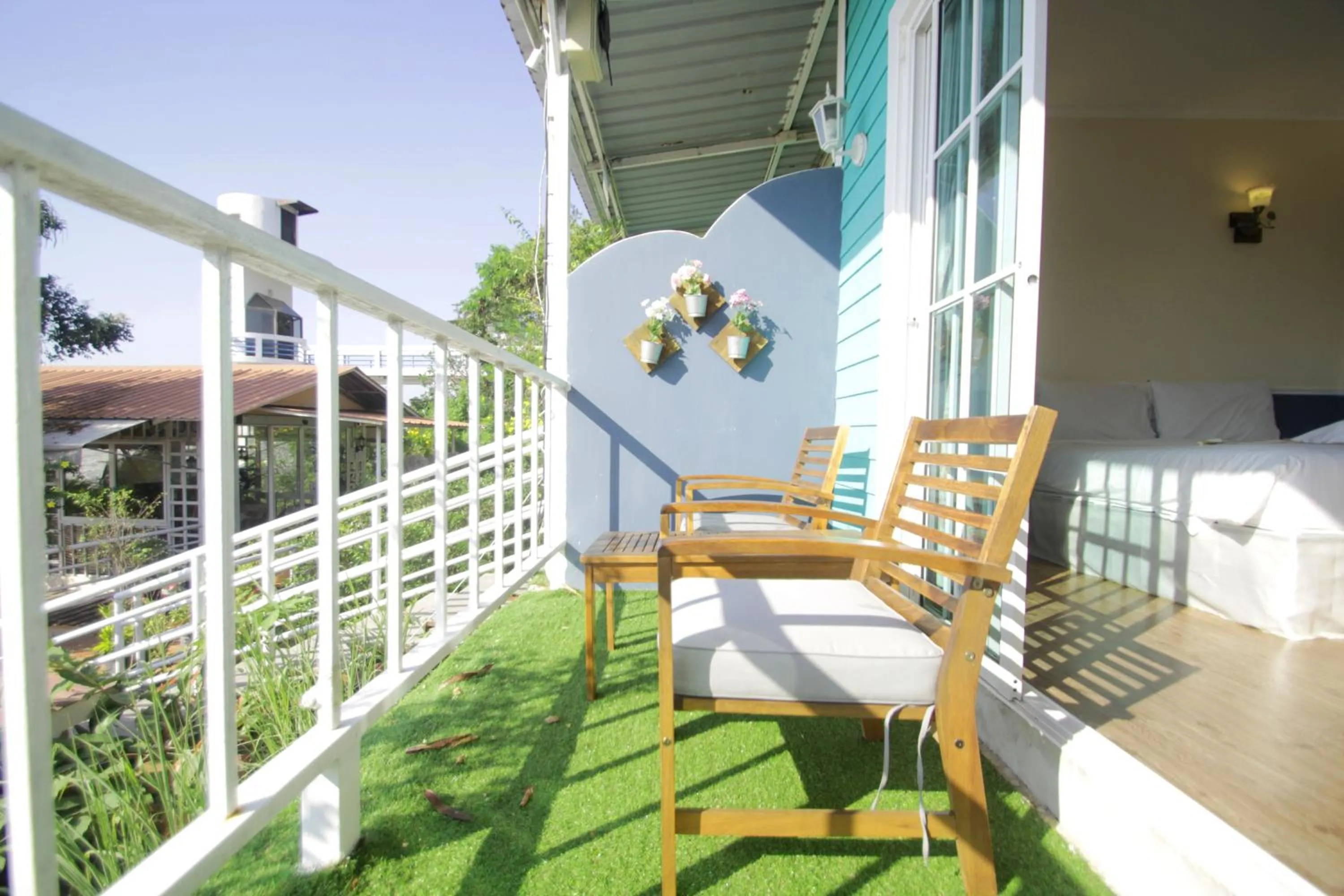 Balcony/Terrace in Pattaya Paradise Beach Resort
