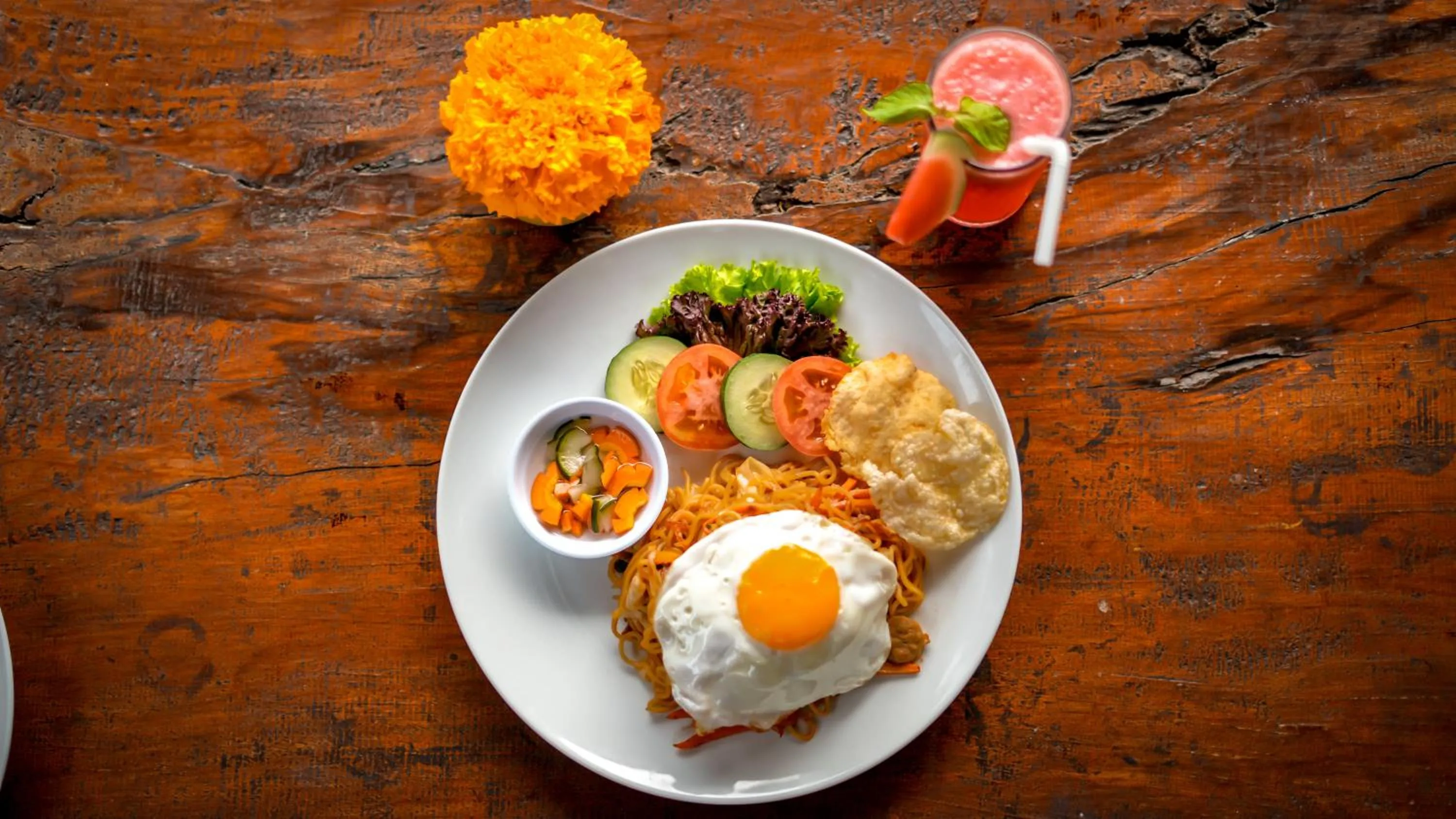 Breakfast in Jati 3 Bungalows