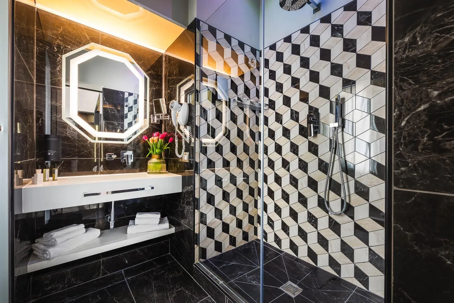 Bathroom in Dharma Luxury Hotel