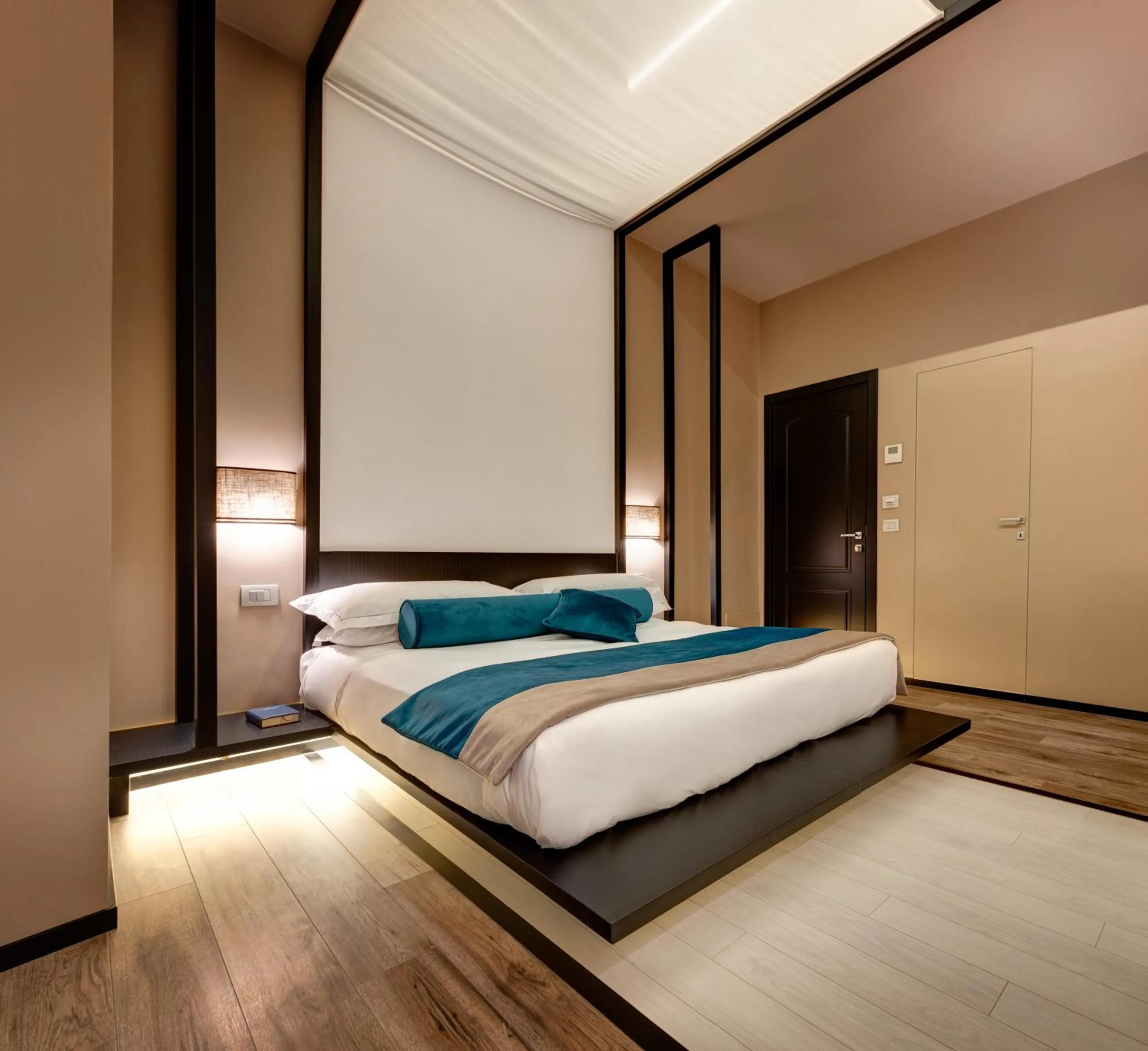 Photo of the whole room, Bed in Dharma Luxury Hotel