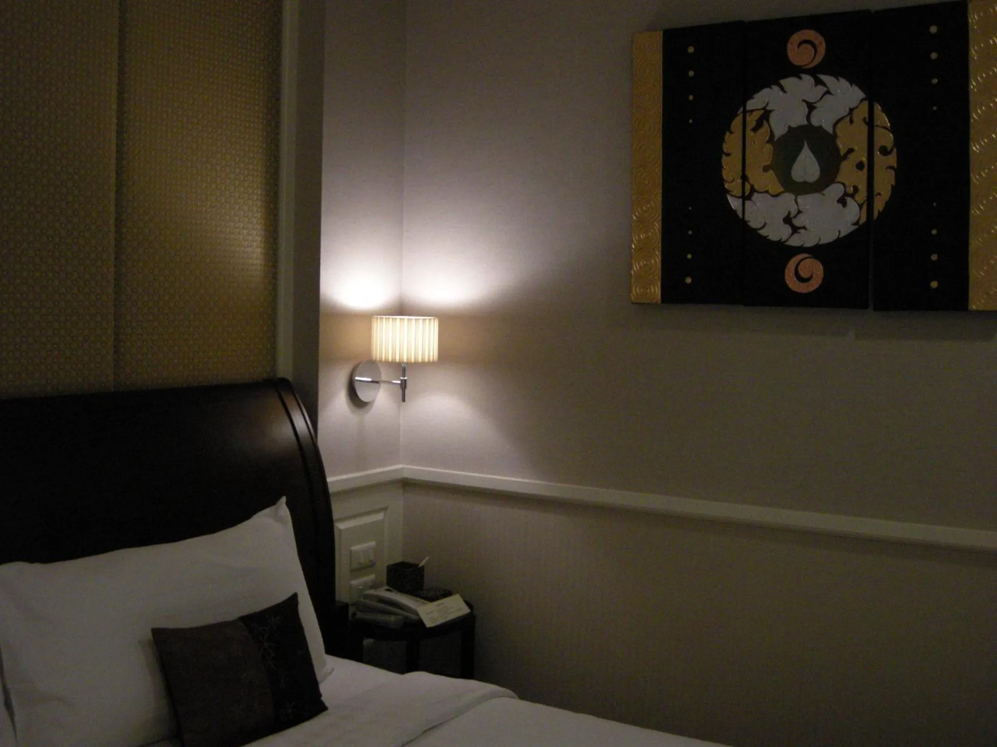 Decorative detail, Bed in Aurum The River Place