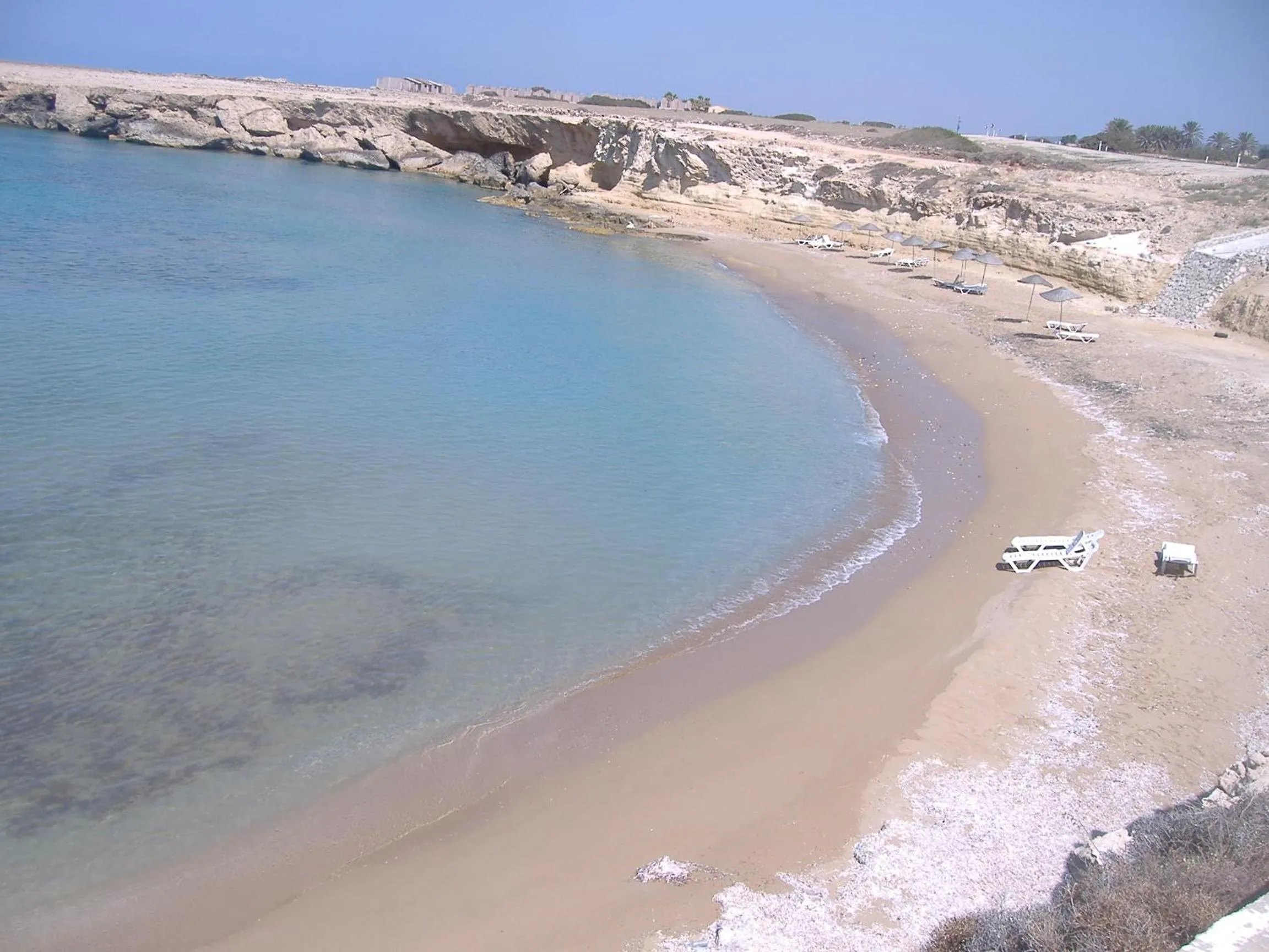 Beach in Theresa Hotel at Karpaz Peninsula