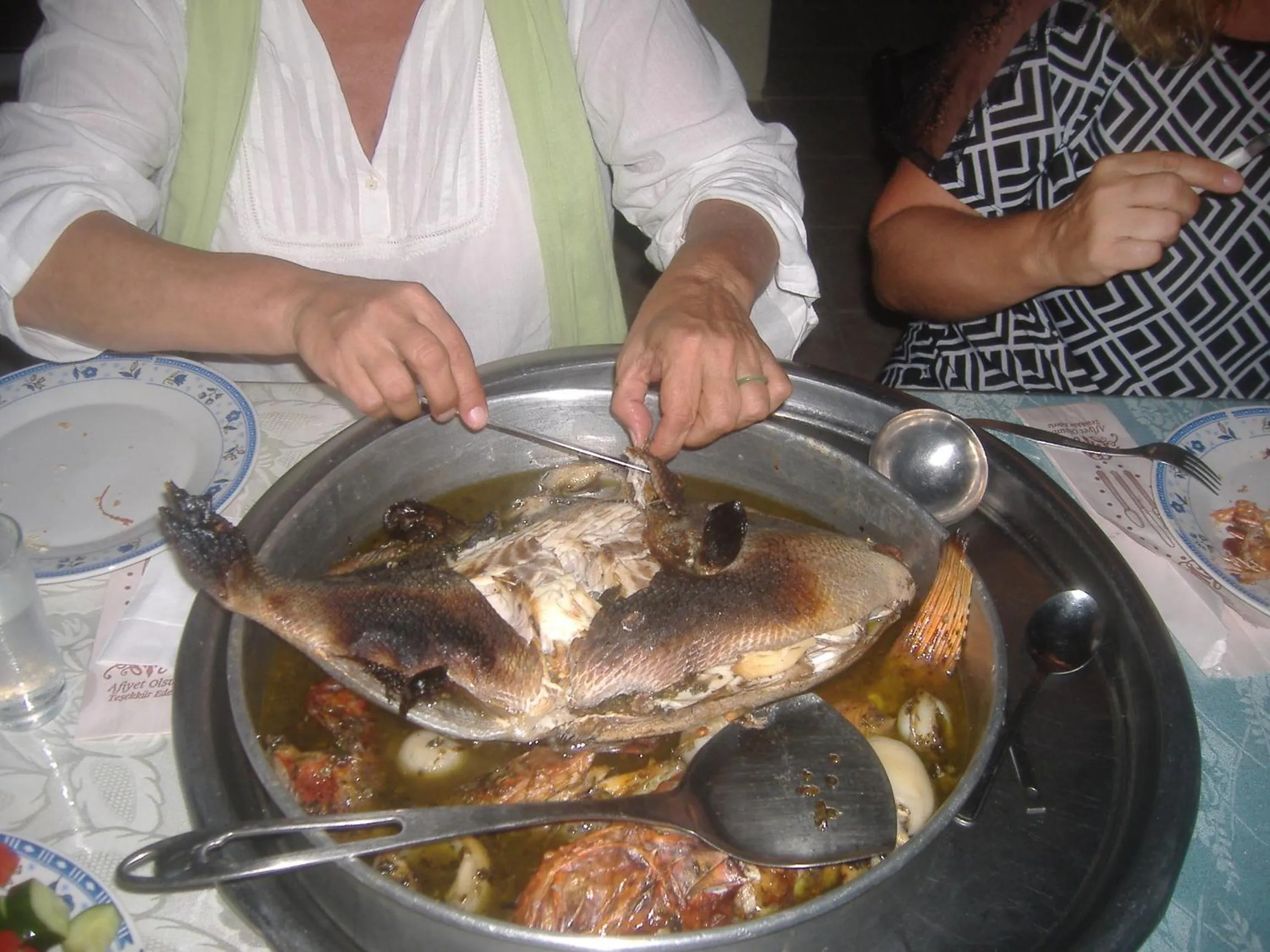 Food in Theresa Hotel at Karpaz Peninsula