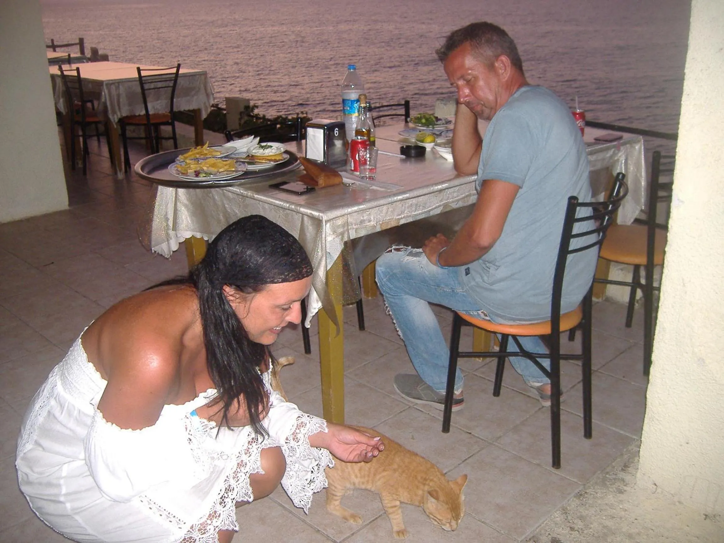 People in Theresa Hotel at Karpaz Peninsula