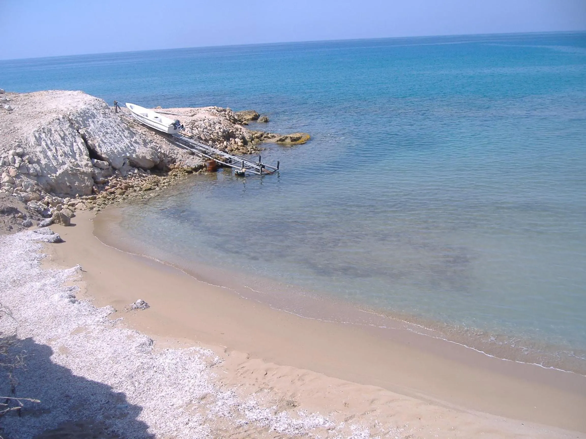 Beach in Theresa Hotel at Karpaz Peninsula