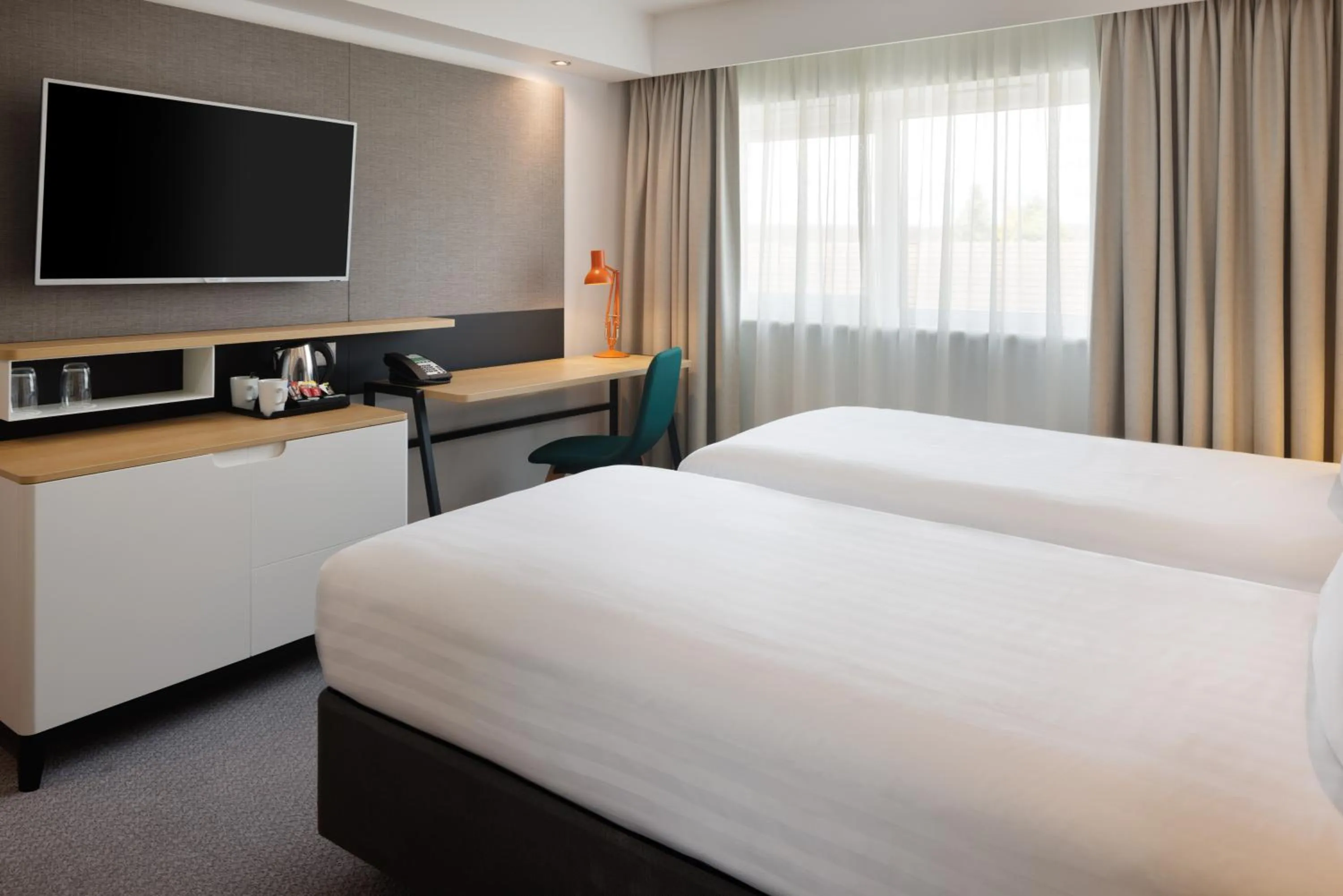 Bed in Holiday Inn Mansfield Alfreton M1 Jct 28 by IHG