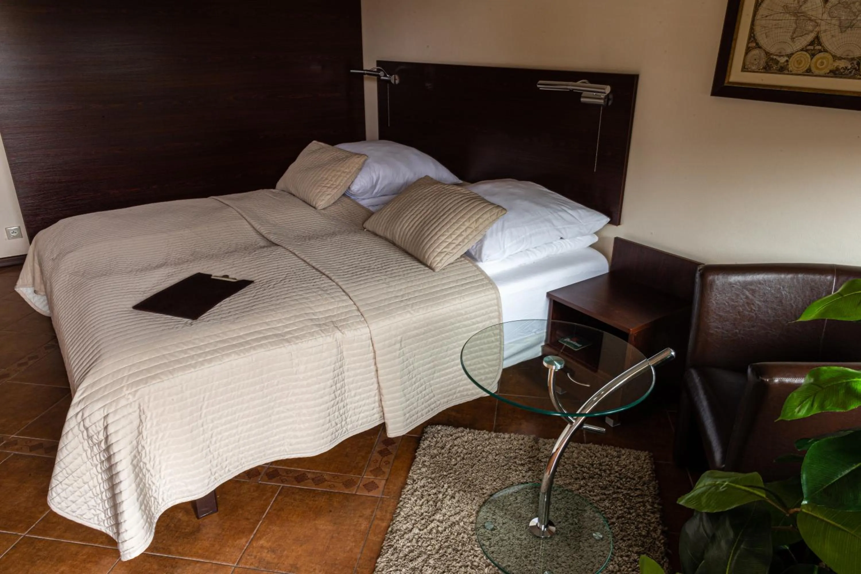 Bed in Camping Motel WOK