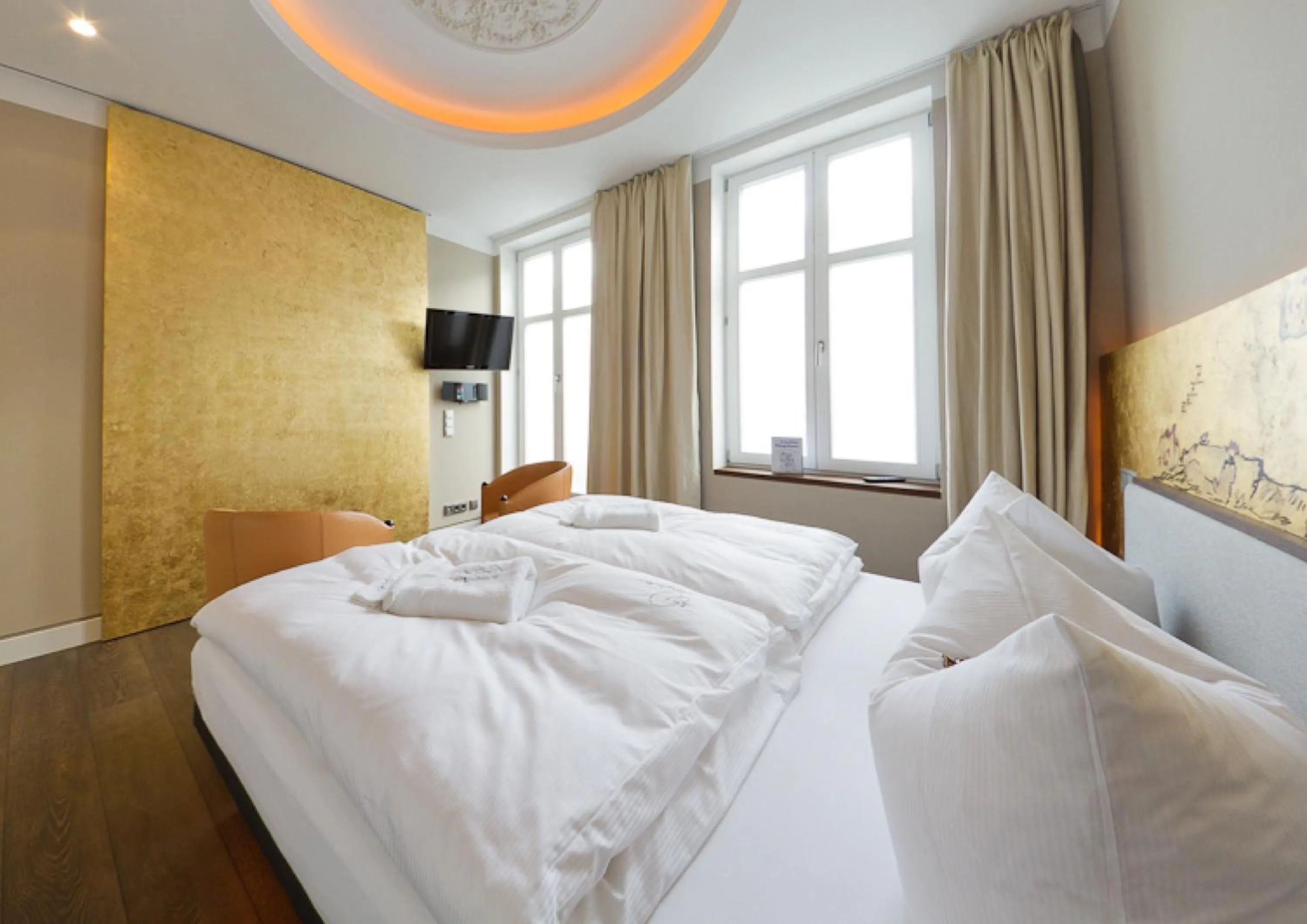 Bedroom, Bed in Ringelnatz Warnemünde