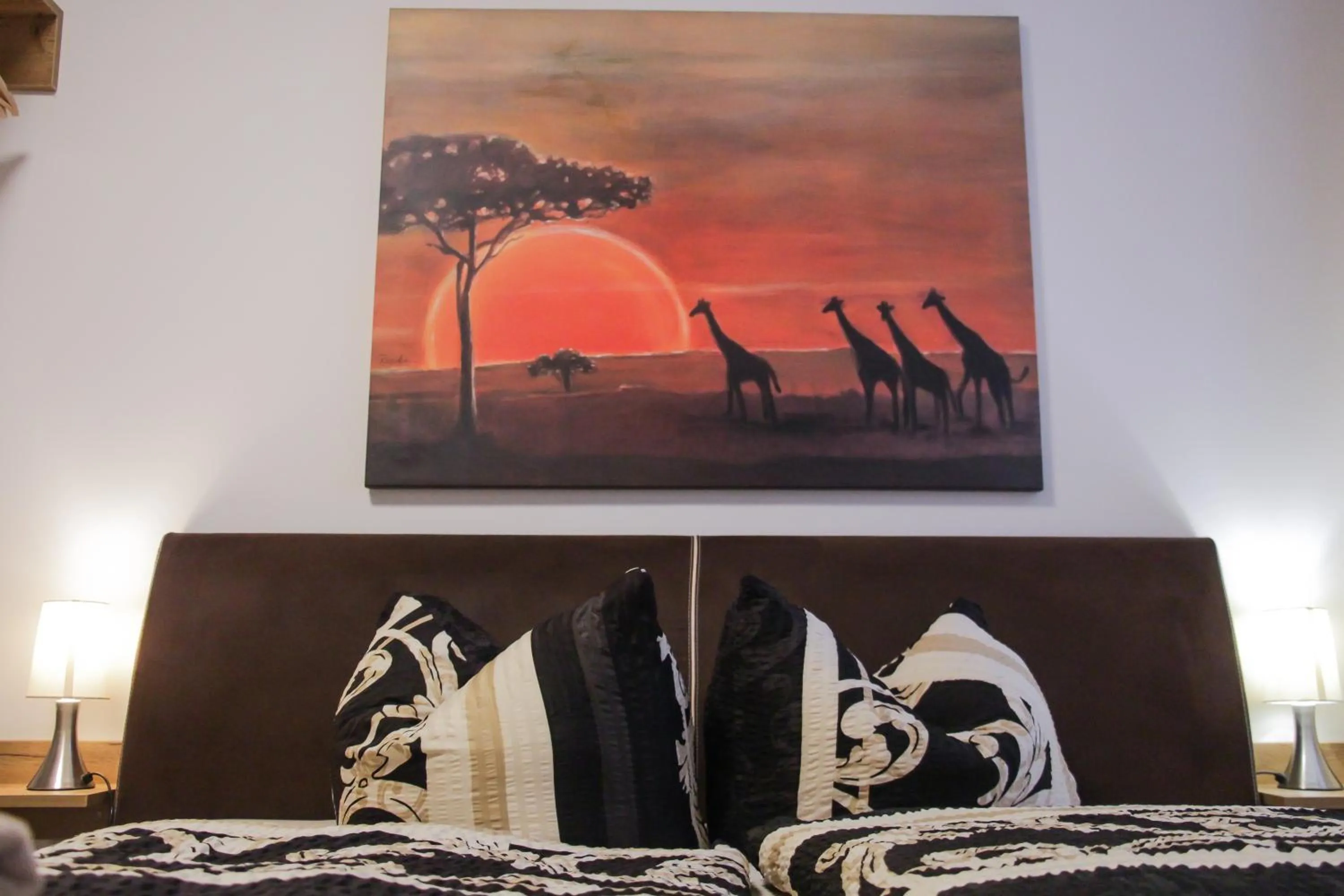 Decorative detail, Bed in Vila Belaggio