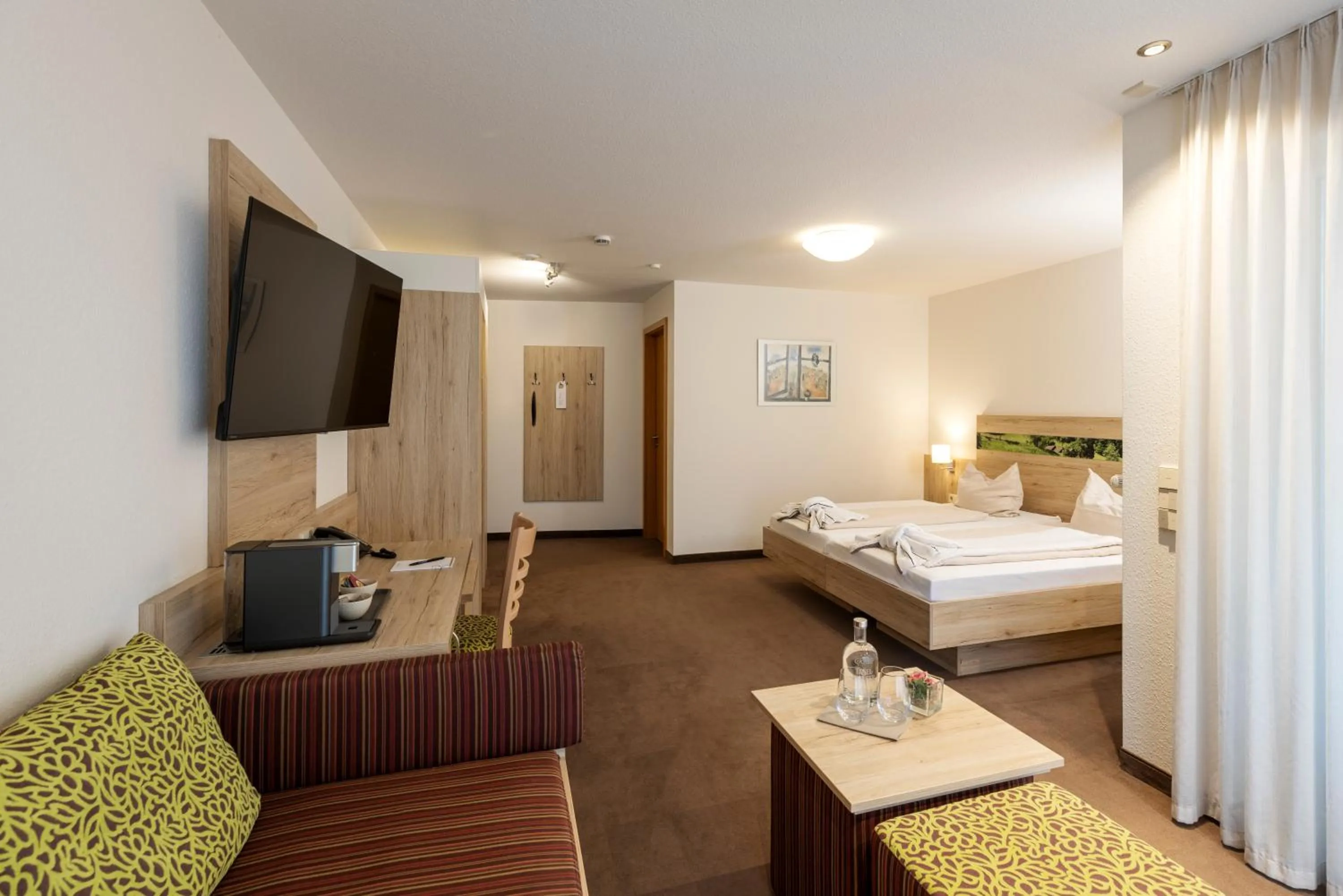 Bed in Hotel Rössle Berneck