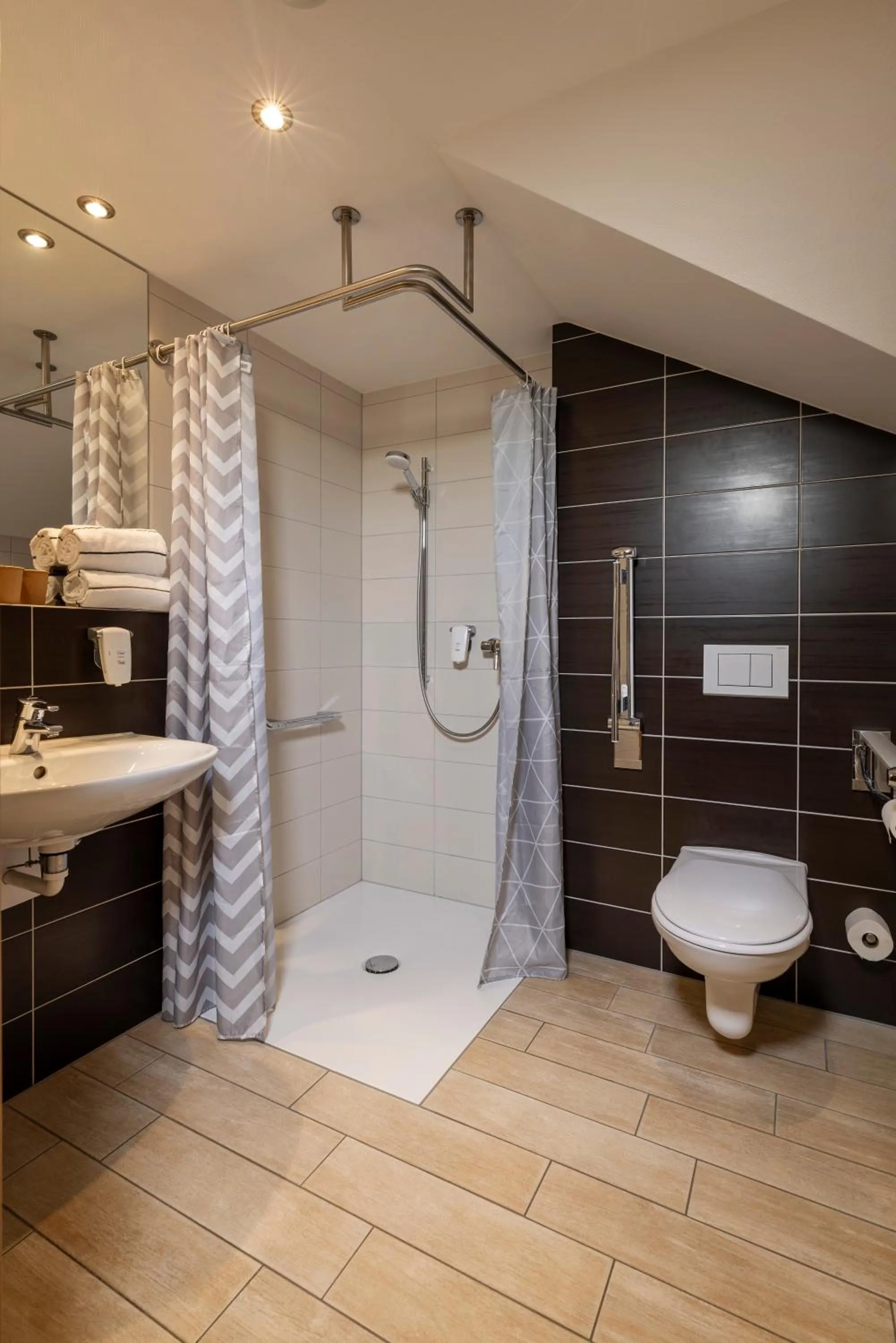 Facility for disabled guests in Hotel Rössle Berneck