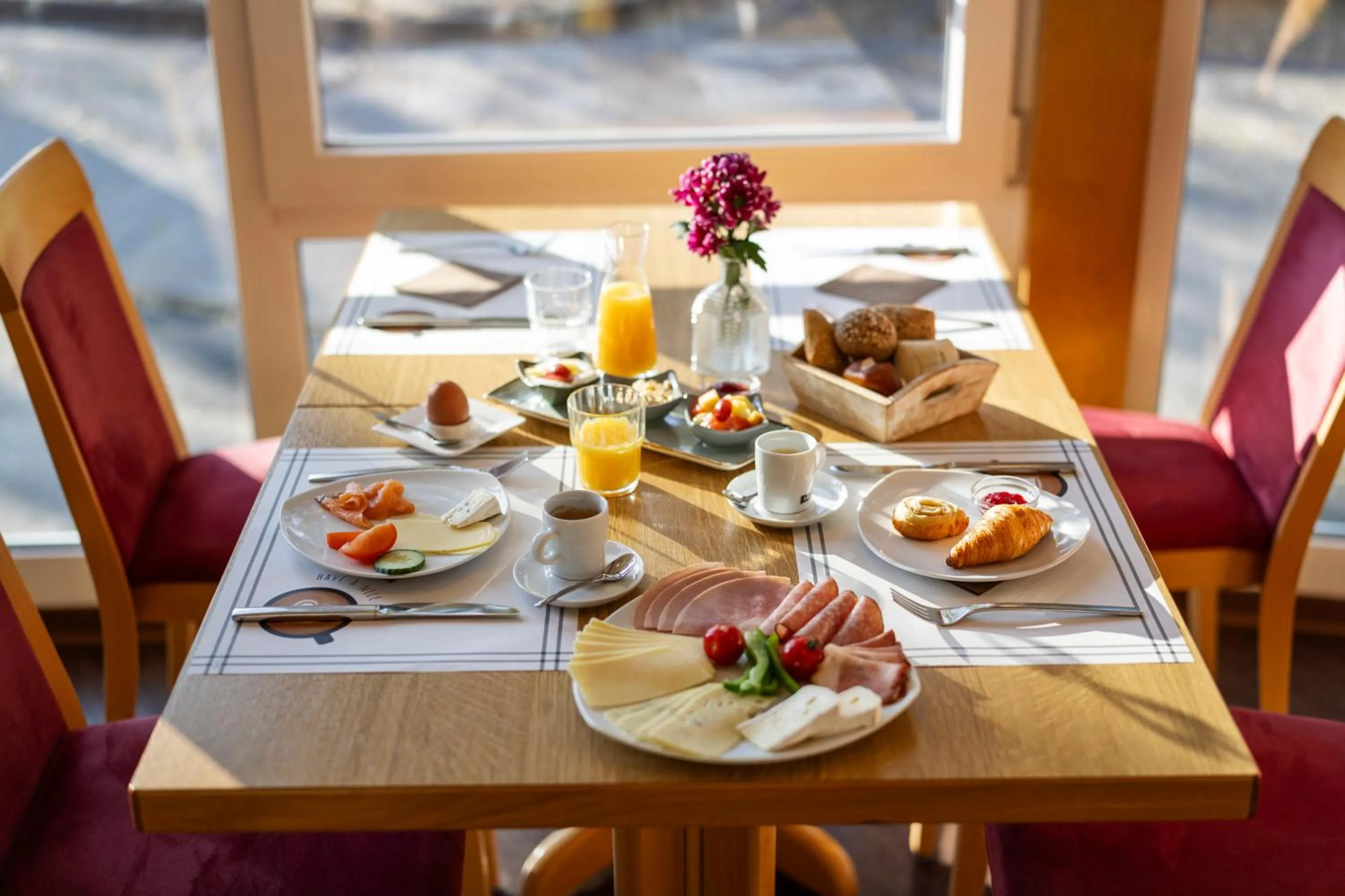 Breakfast in Hotel Rössle Berneck