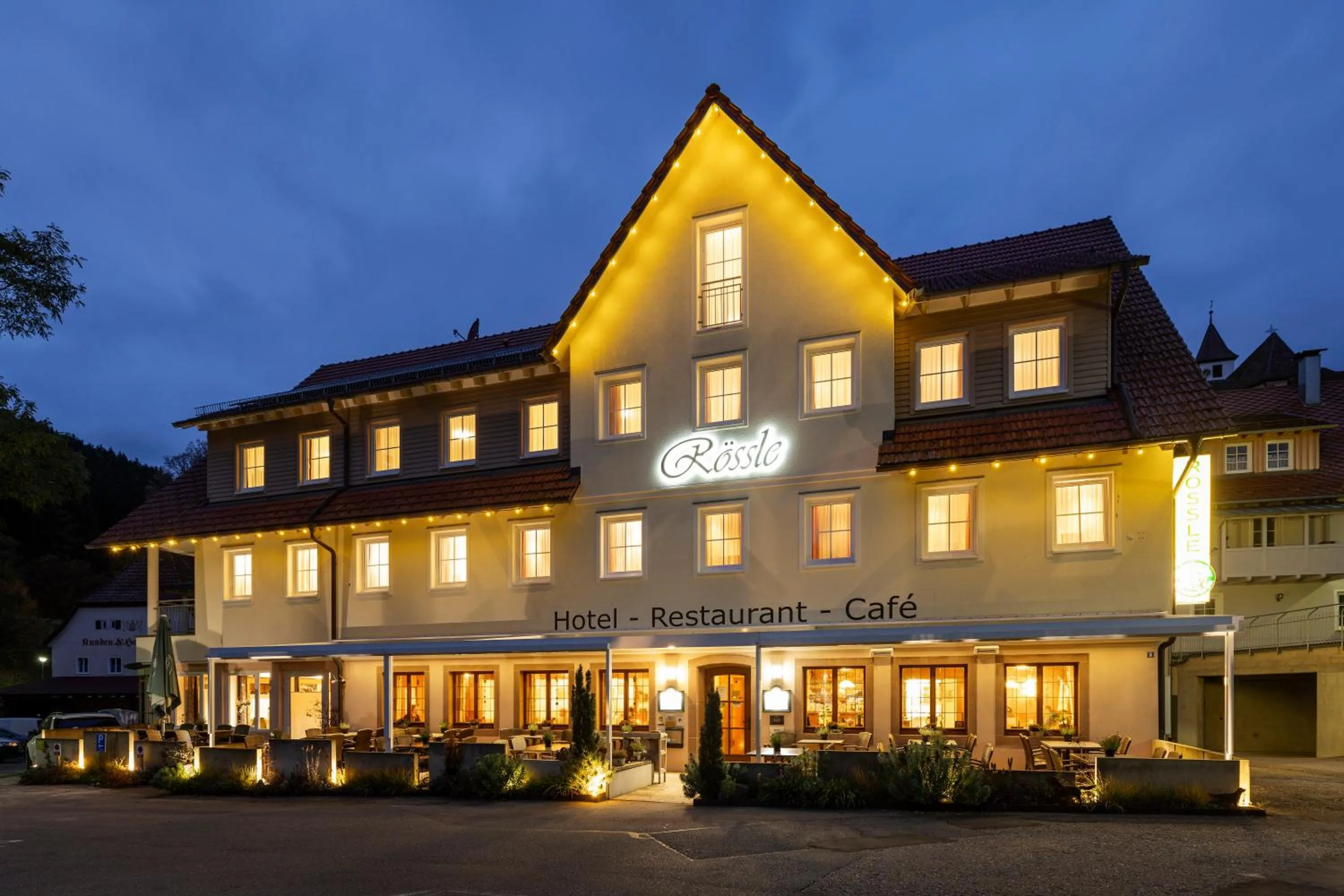 Property building in Hotel Rössle Berneck