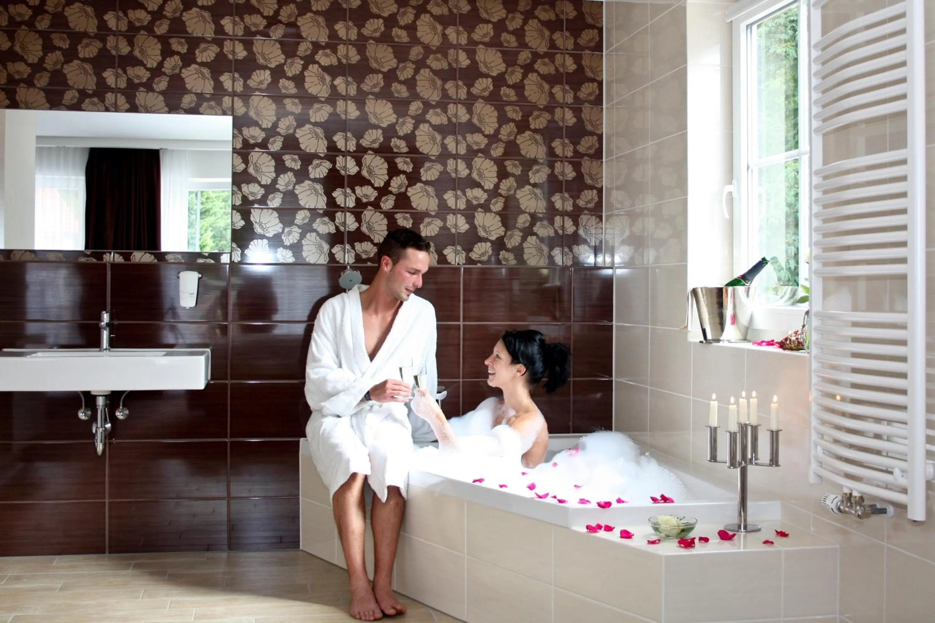 Bathroom in Hotel Rössle Berneck