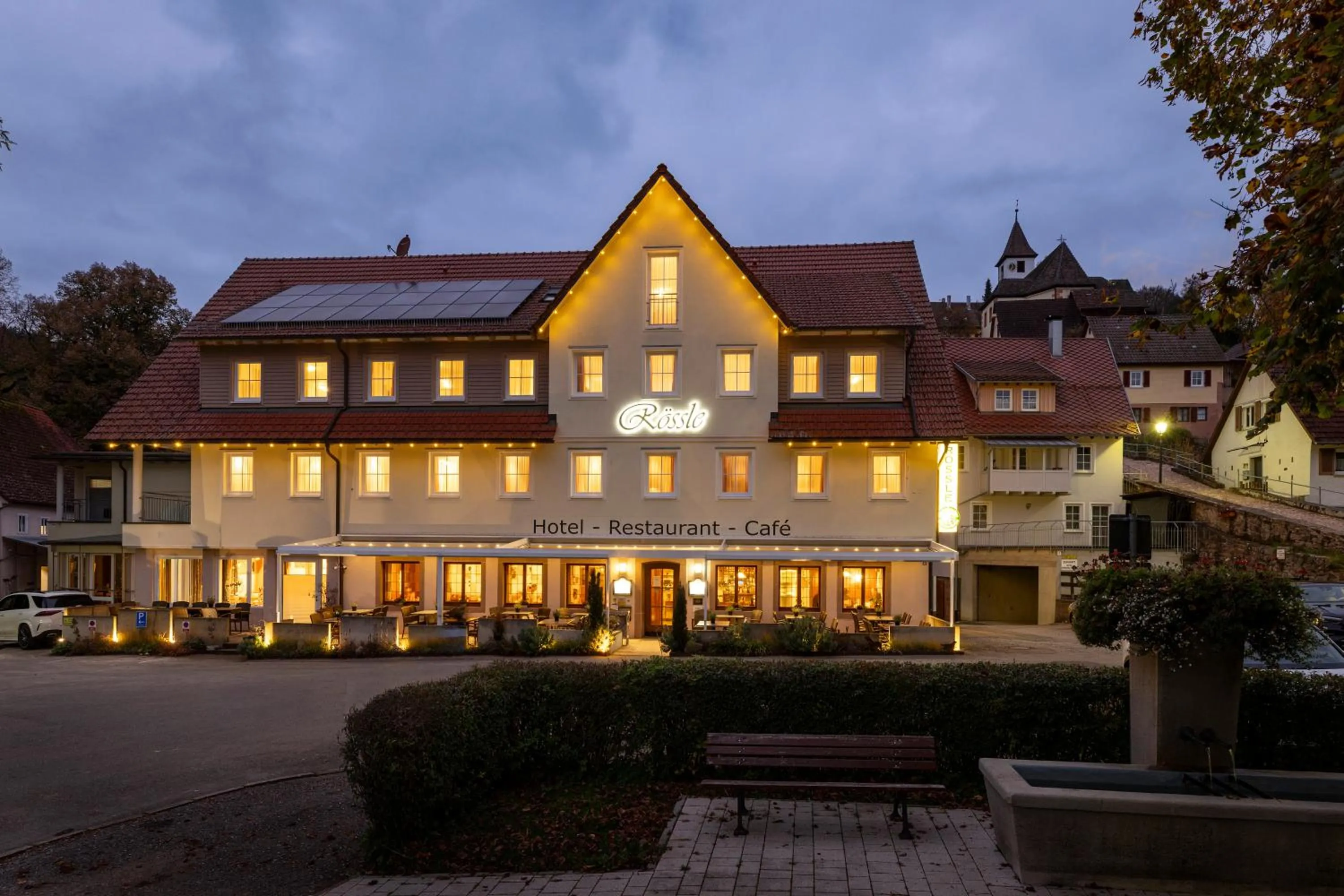 Property building in Hotel Rössle Berneck