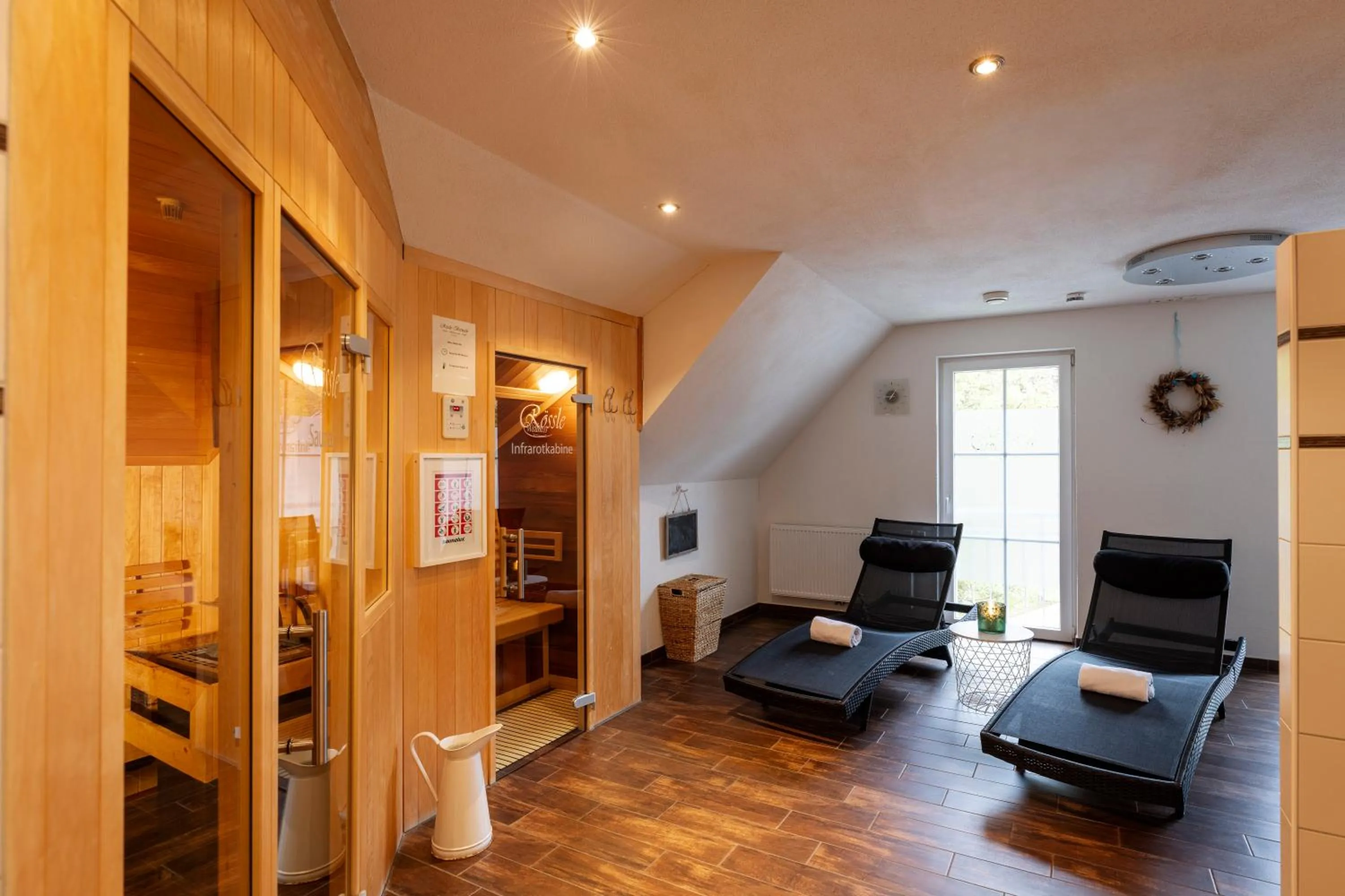 Sauna in Hotel Rössle Berneck