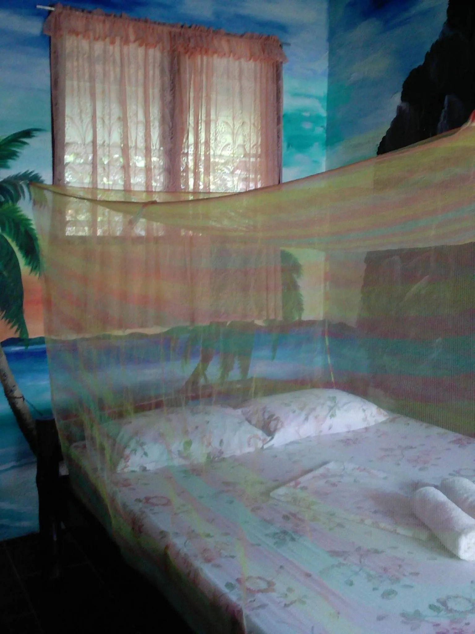 View (from property/room), Bed in Coconut Garden Island Resort