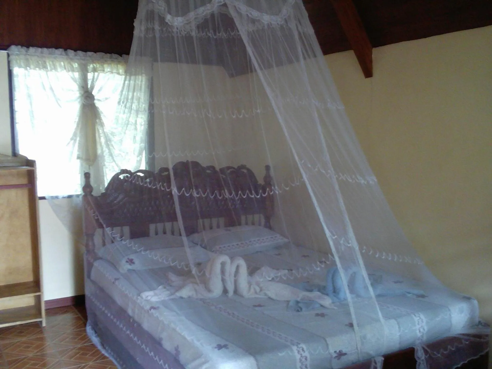 Bed in Coconut Garden Island Resort