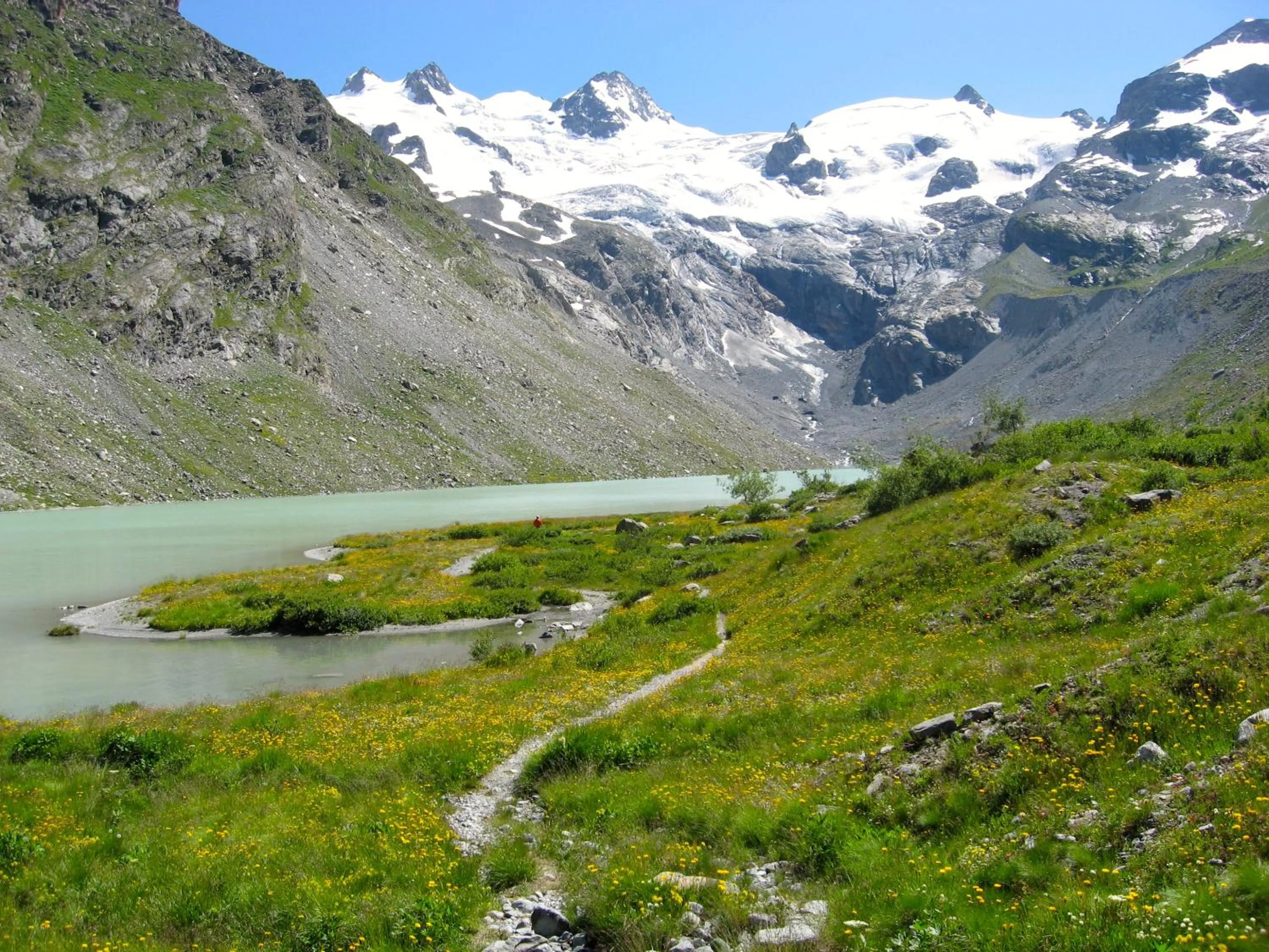 Hiking in Hotel Roseg-Gletscher