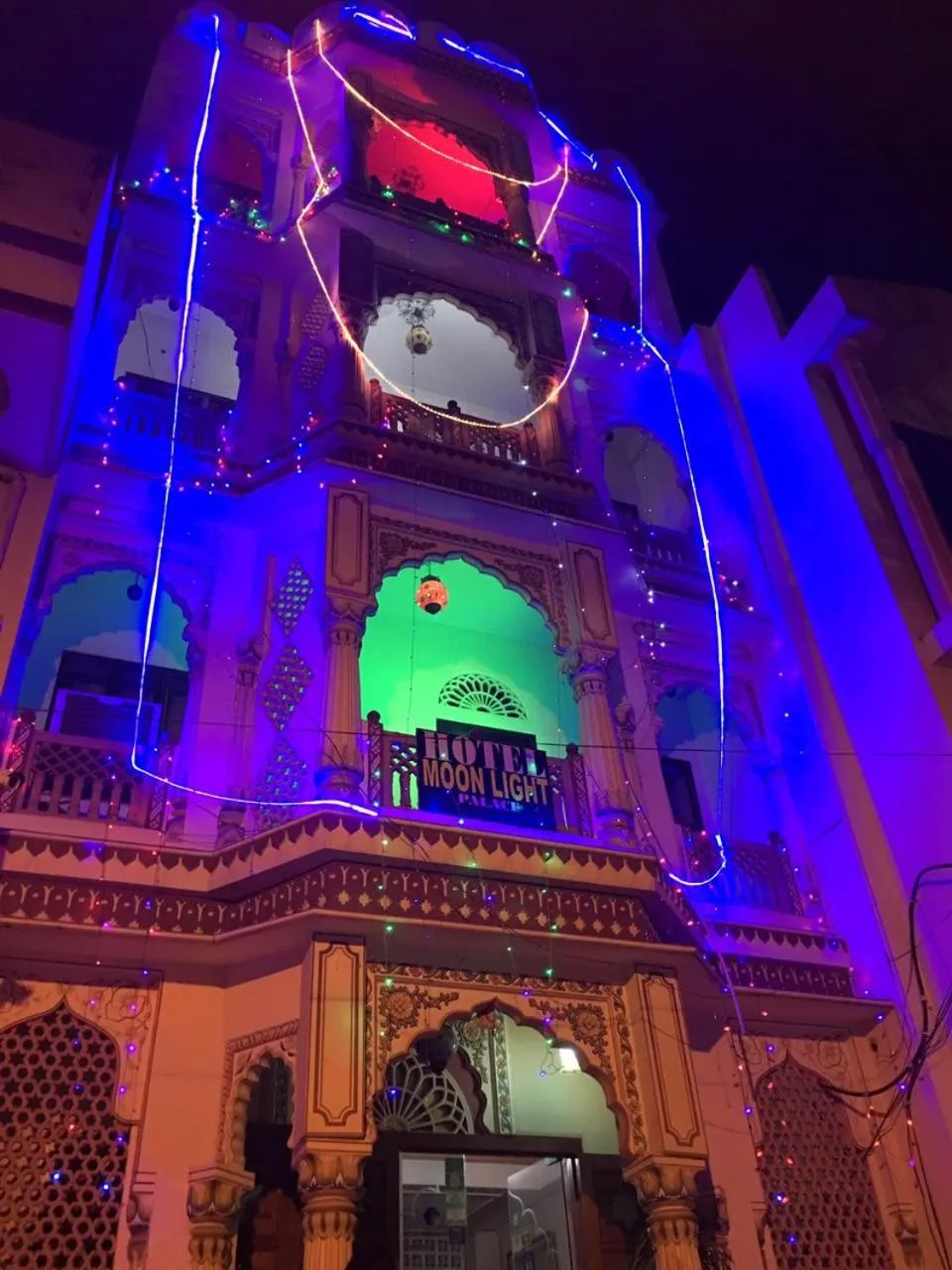 Property building in Hotel Moon Light Palace