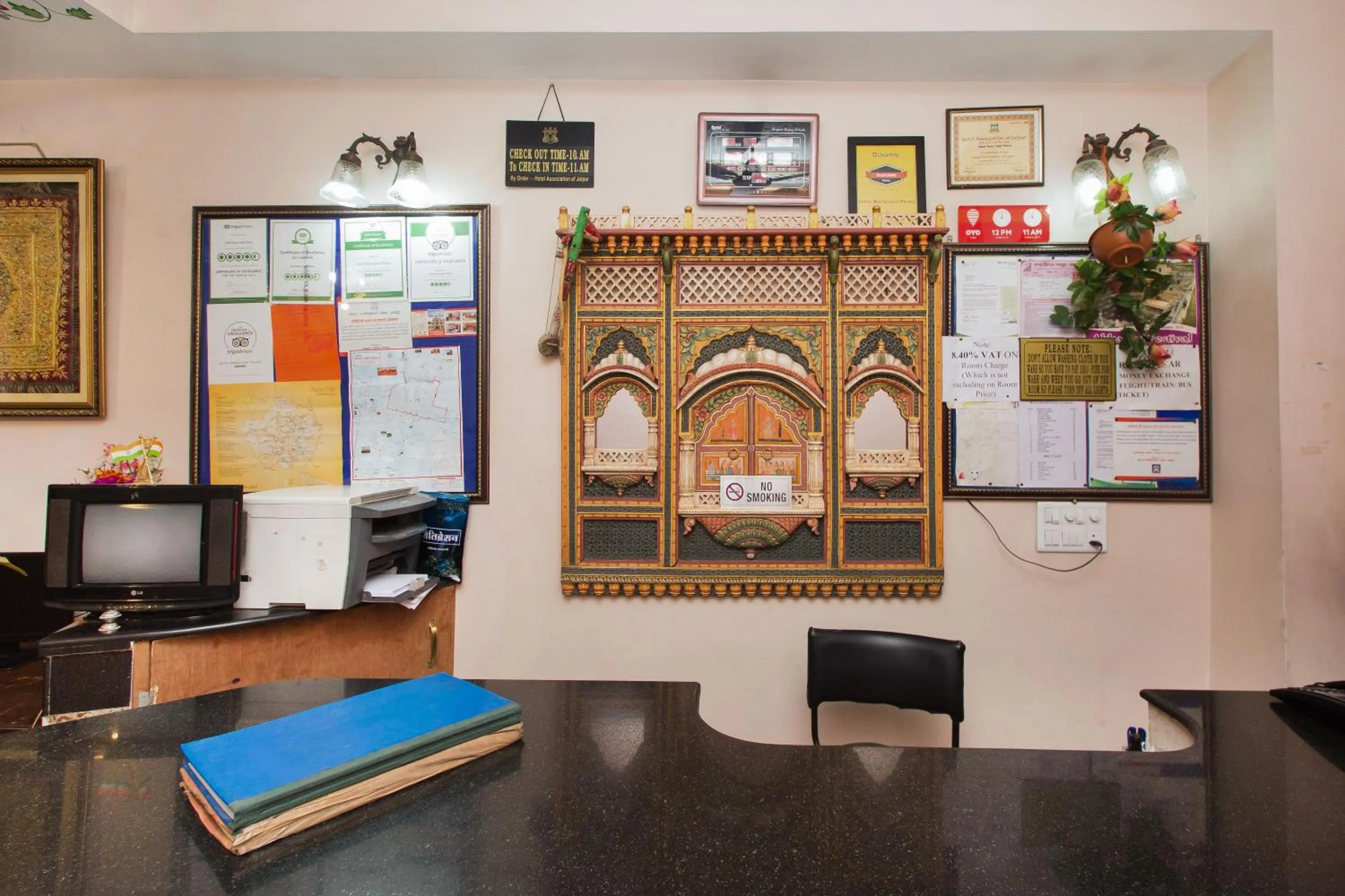 Lobby or reception in Hotel Moon Light Palace