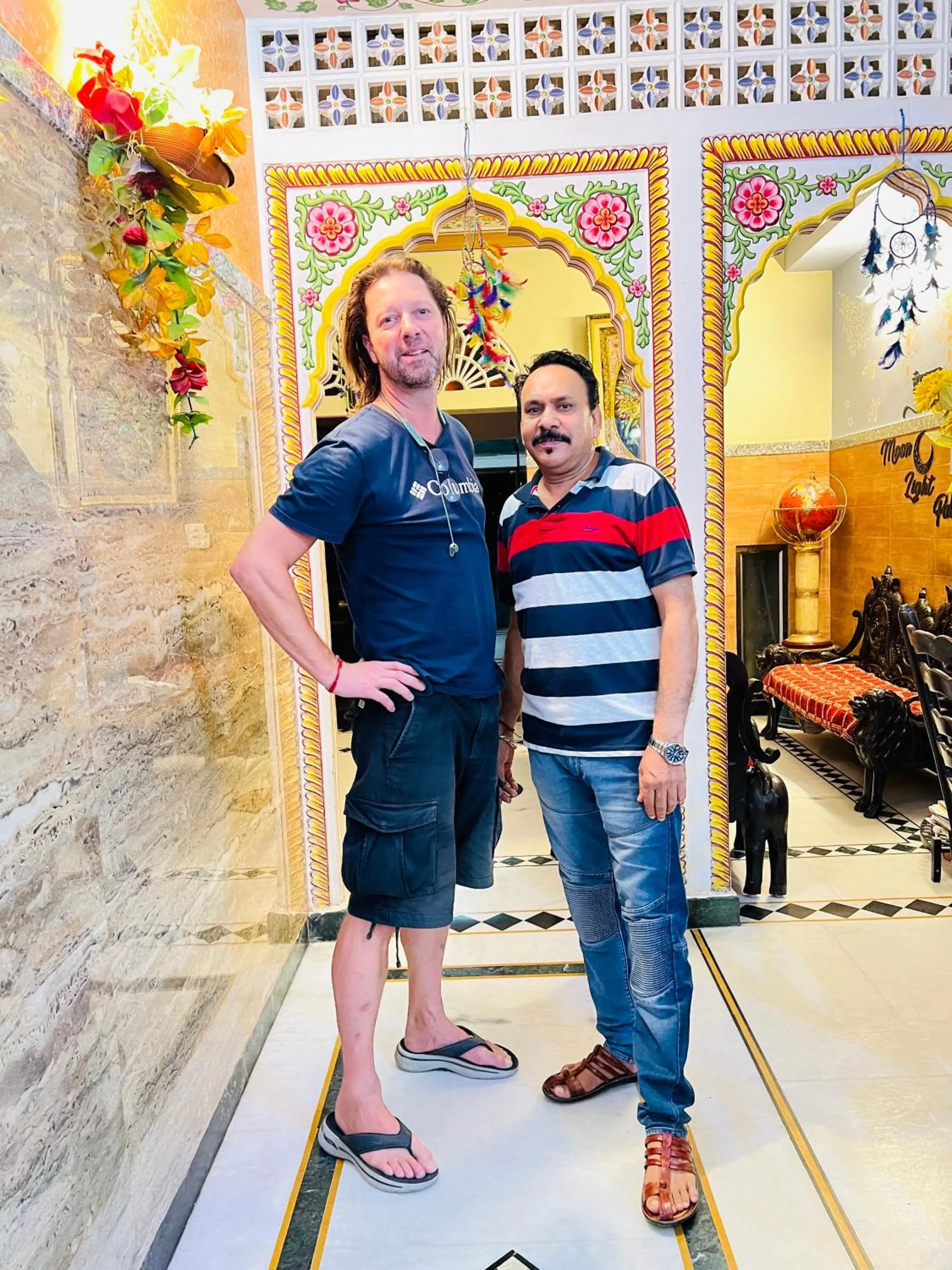 group of guests in Hotel Moon Light Palace