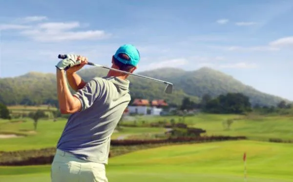 Golfcourse in Pa Prai Villas and Suites Resort