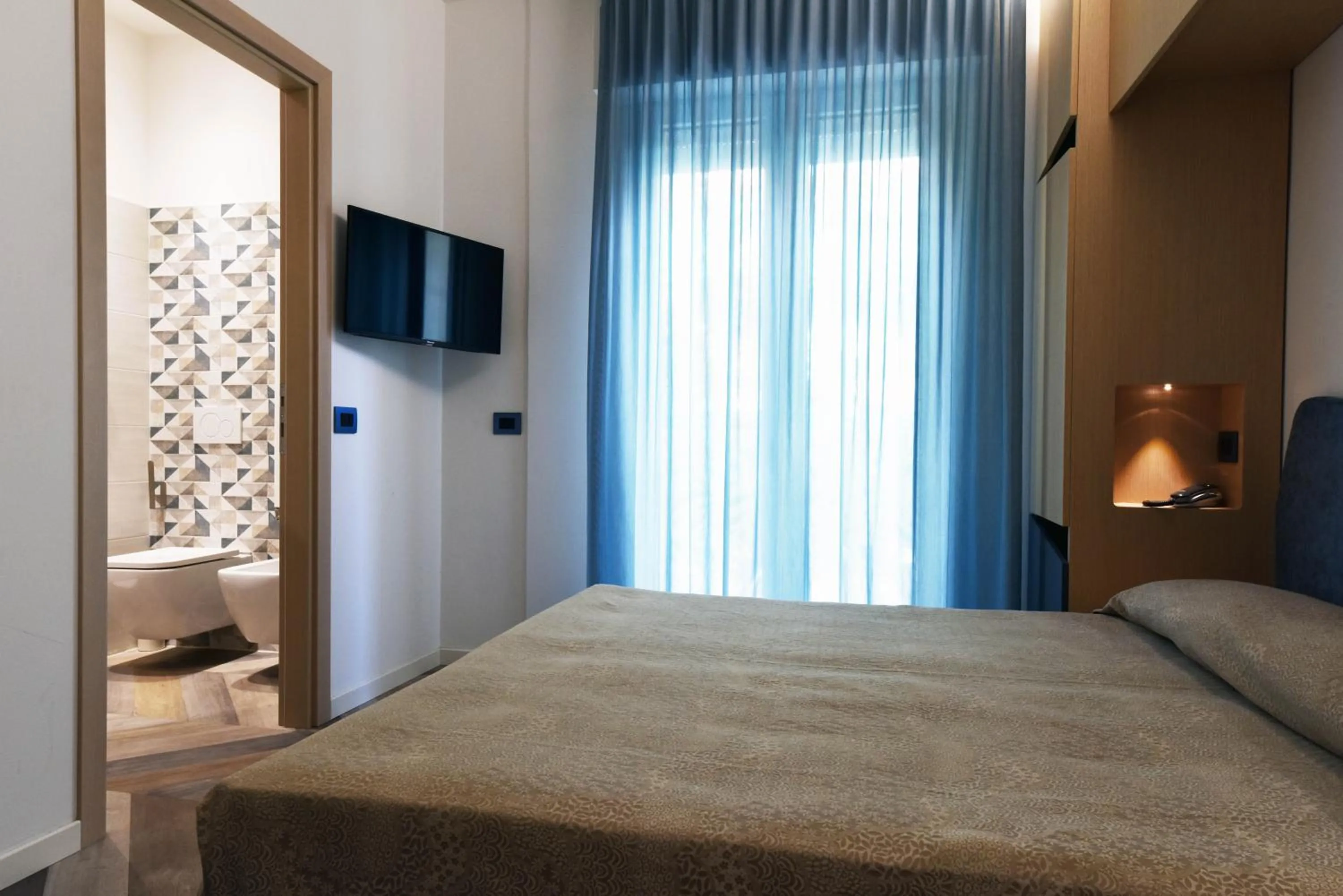 Bed in Color Hotel Rimini