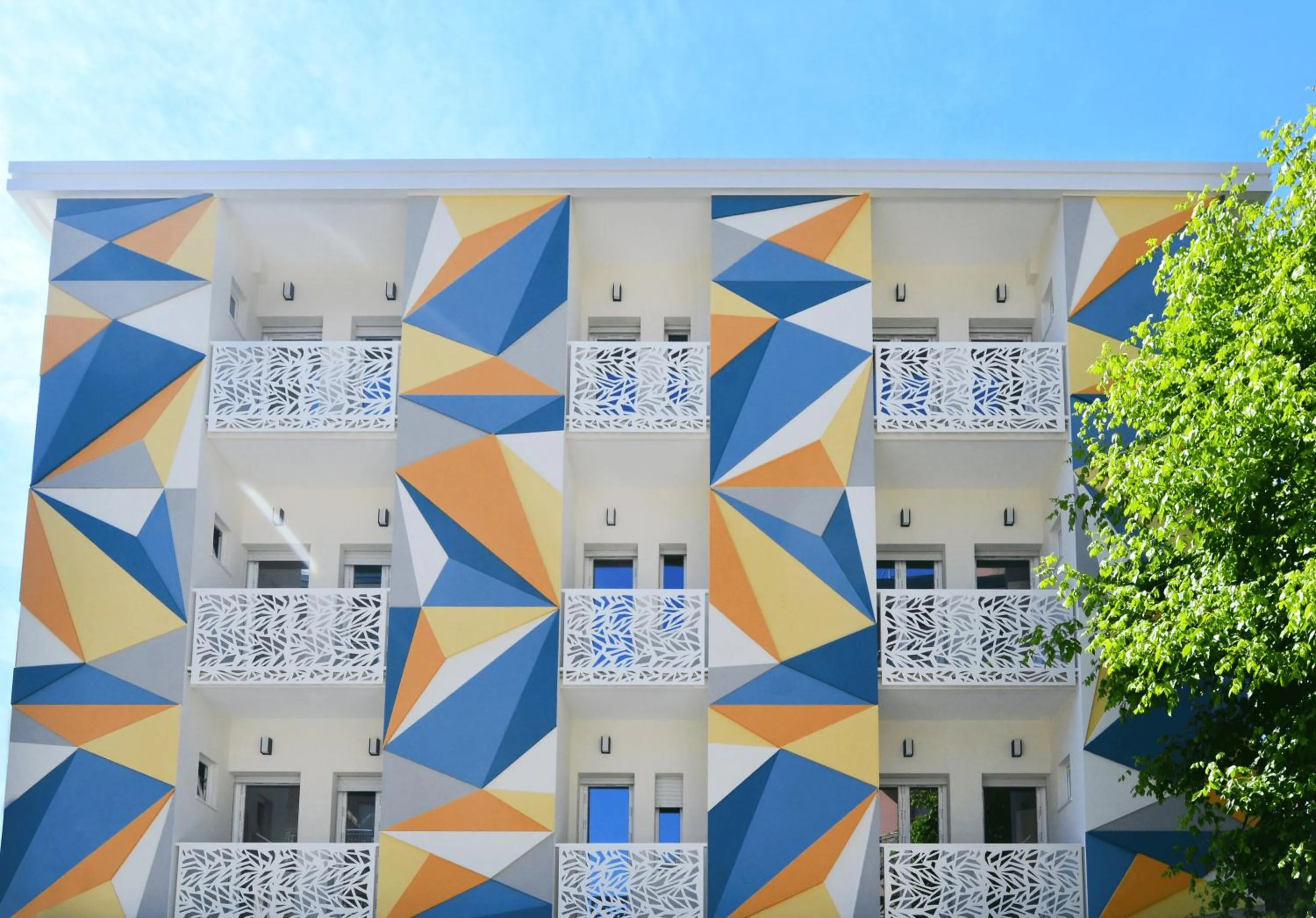 Facade/entrance in Color Hotel Rimini
