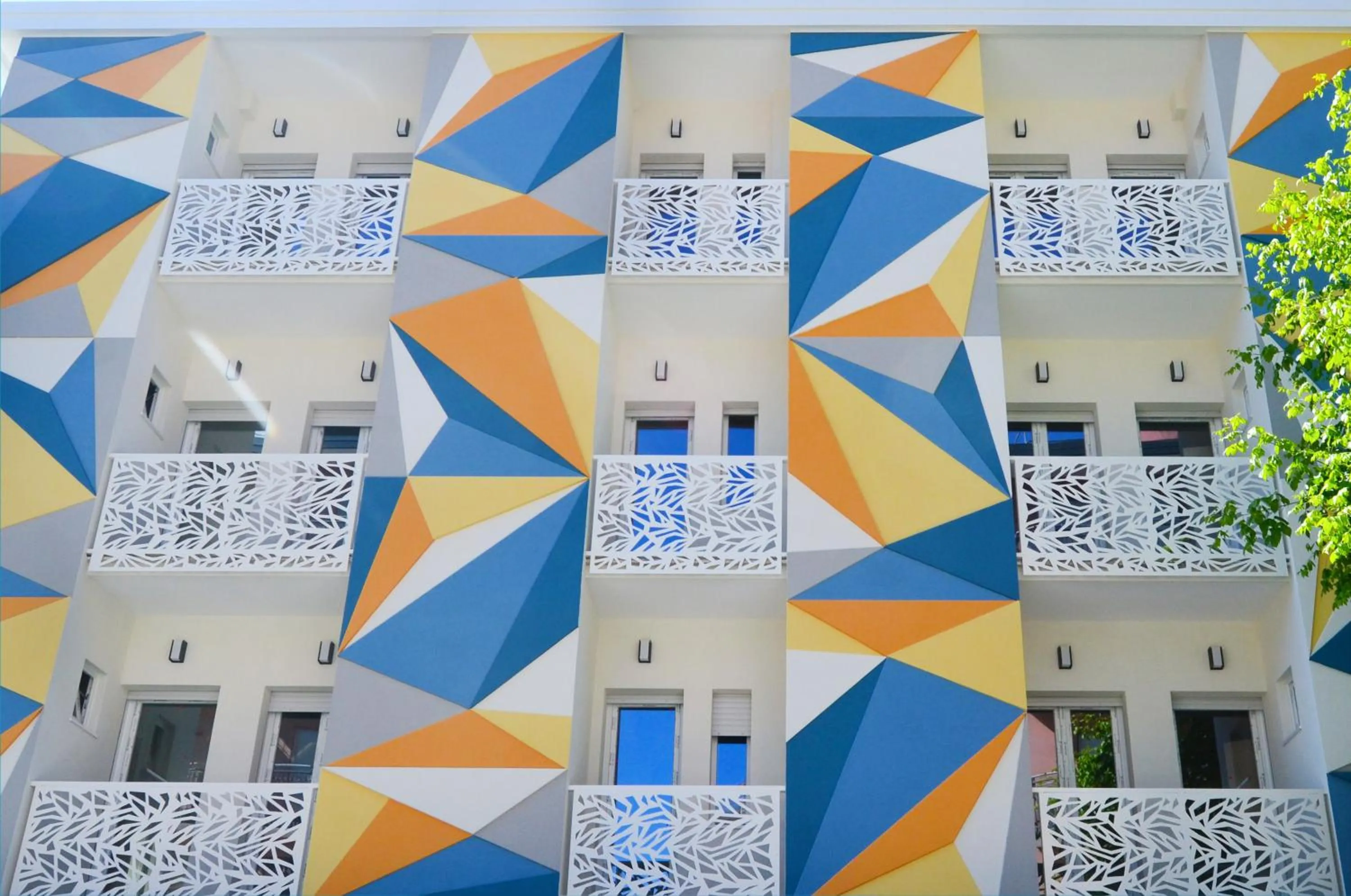 Facade/entrance in Color Hotel Rimini