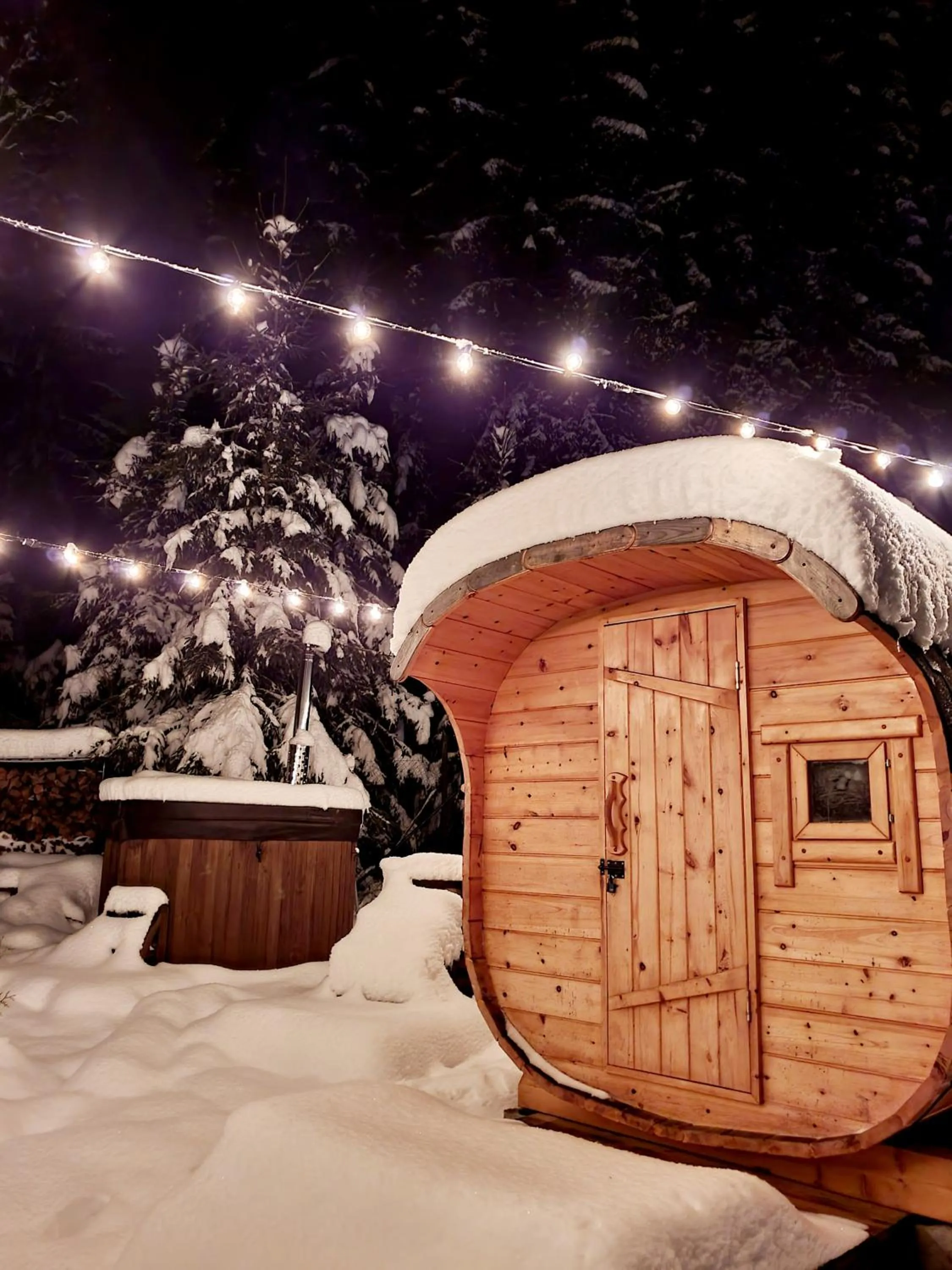 Sauna in Resort Lesní Lázně
