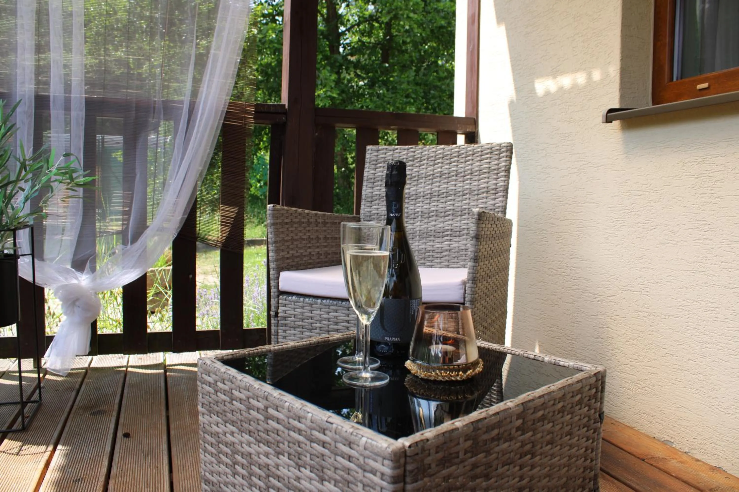 Balcony/Terrace in Resort Lesní Lázně