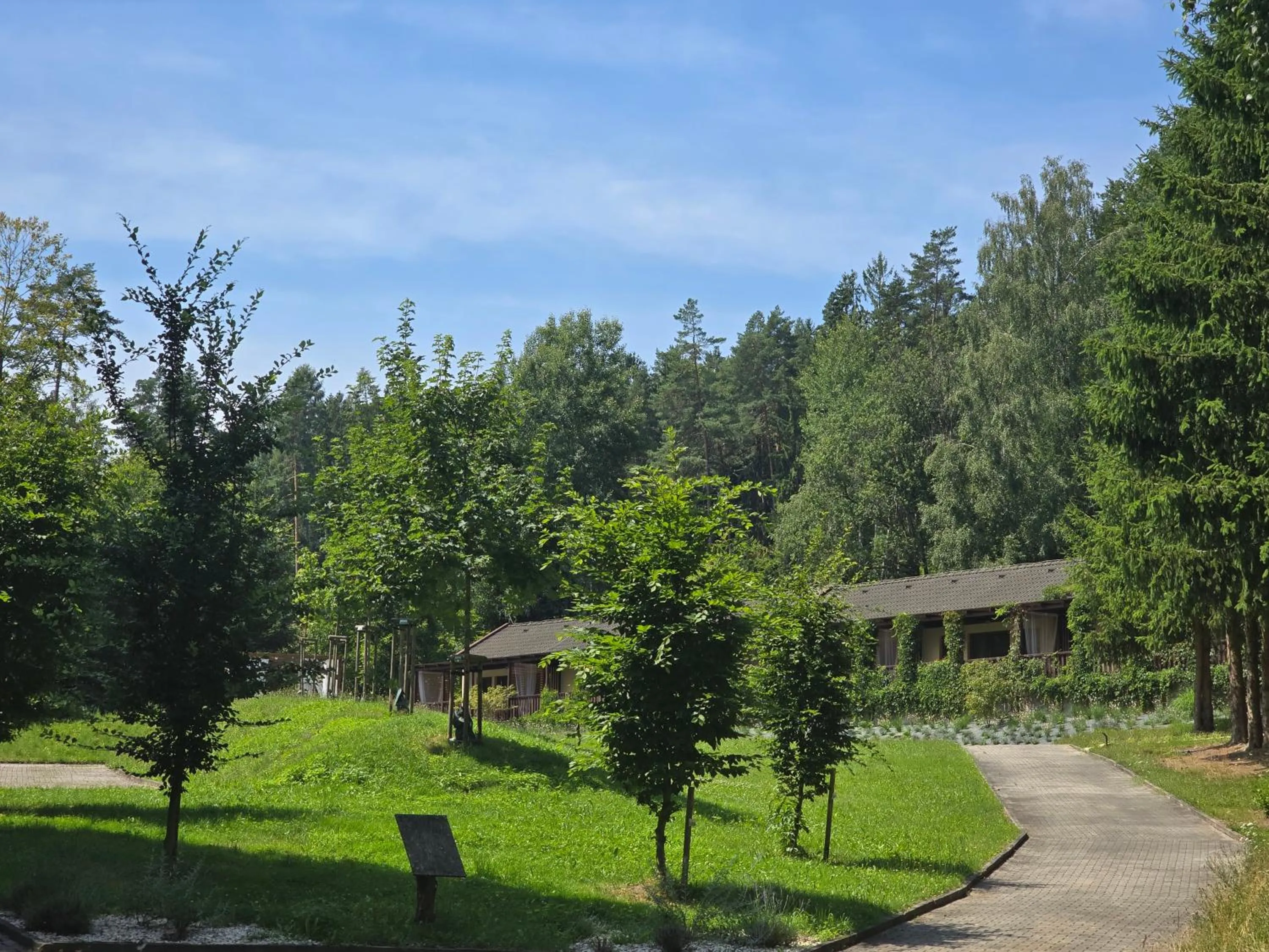 Garden in Resort Lesní Lázně