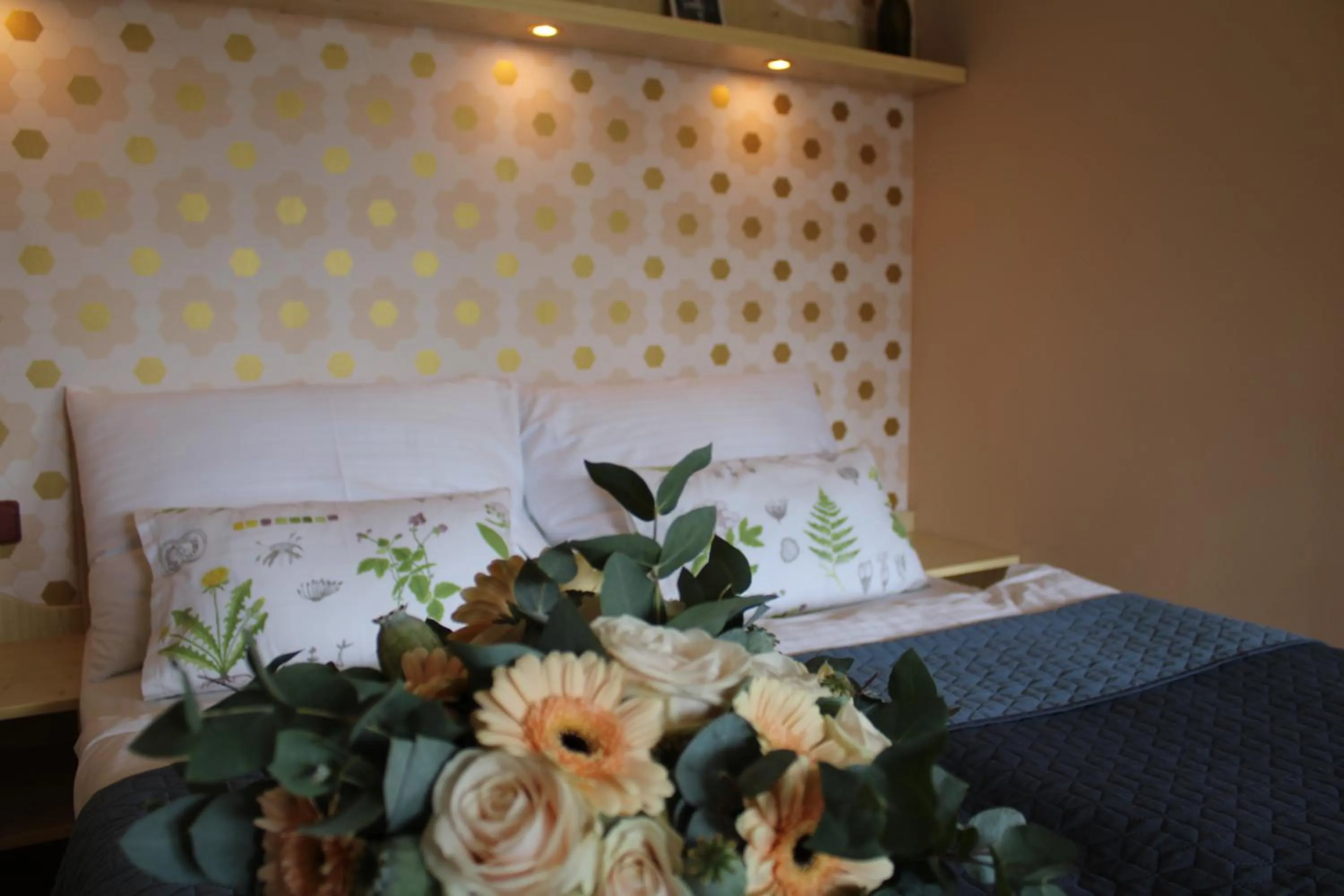 Decorative detail, Bed in Resort Lesní Lázně