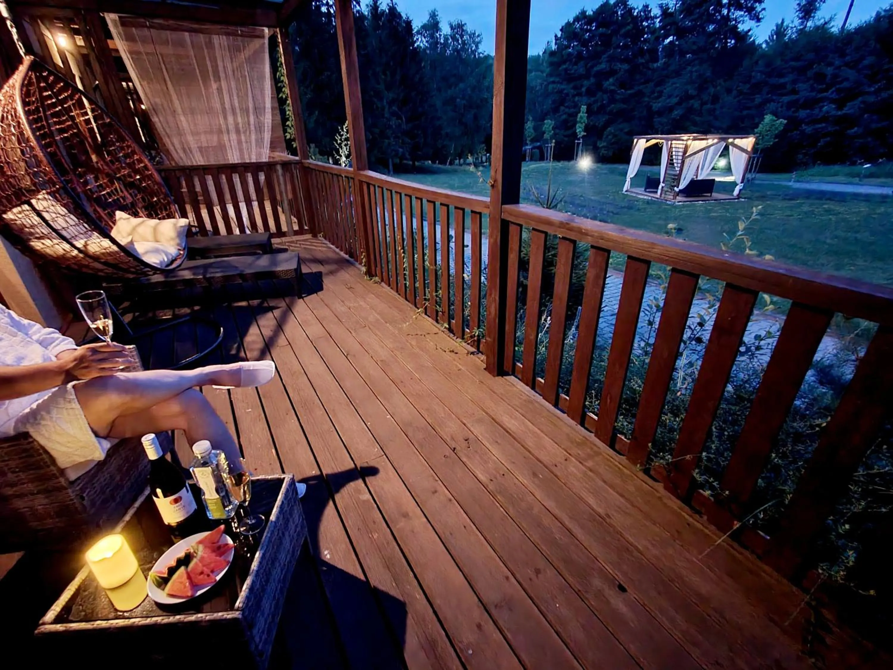 Balcony/Terrace in Resort Lesní Lázně
